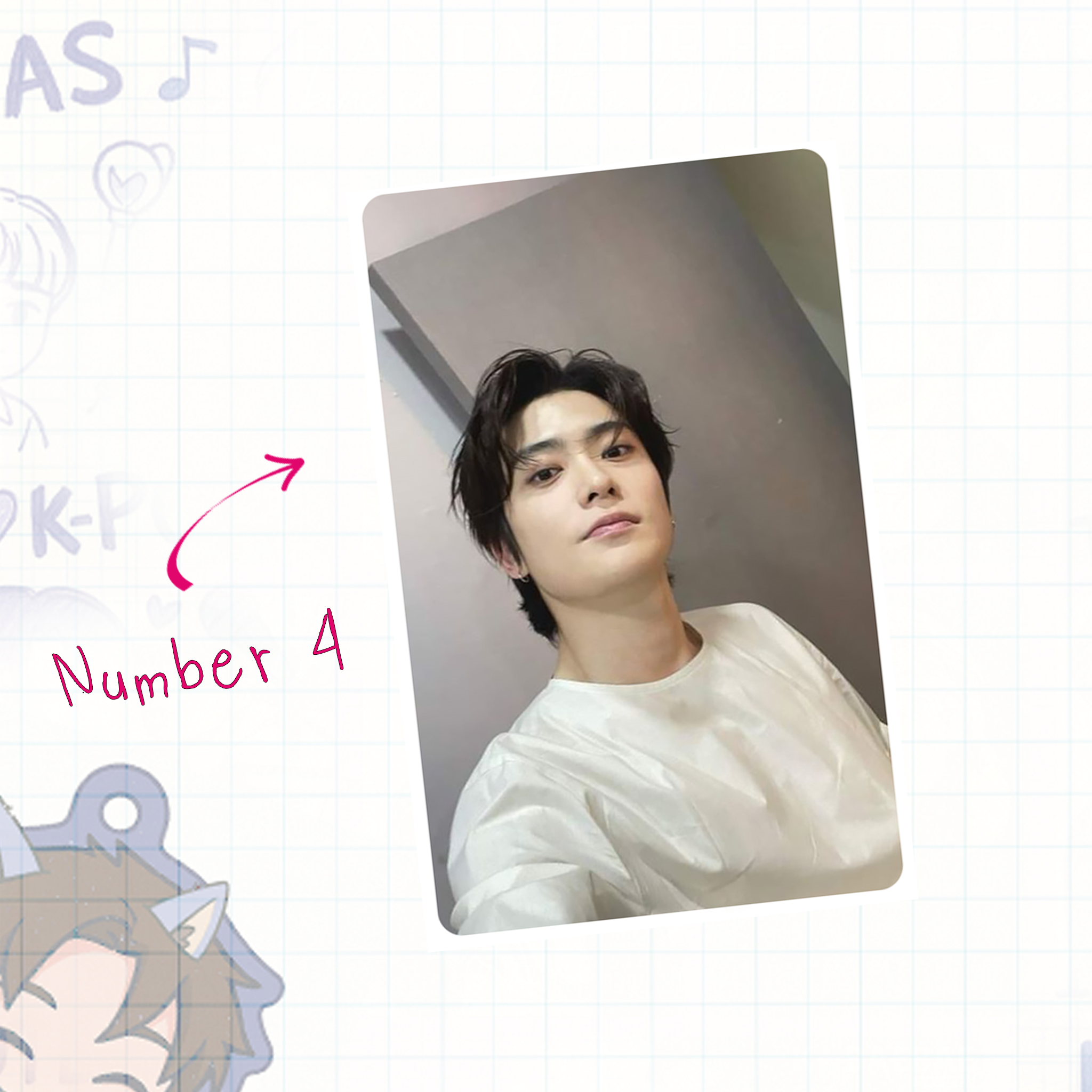 NeoUnit - Hae handmade photocards kpop inspired - Set 1