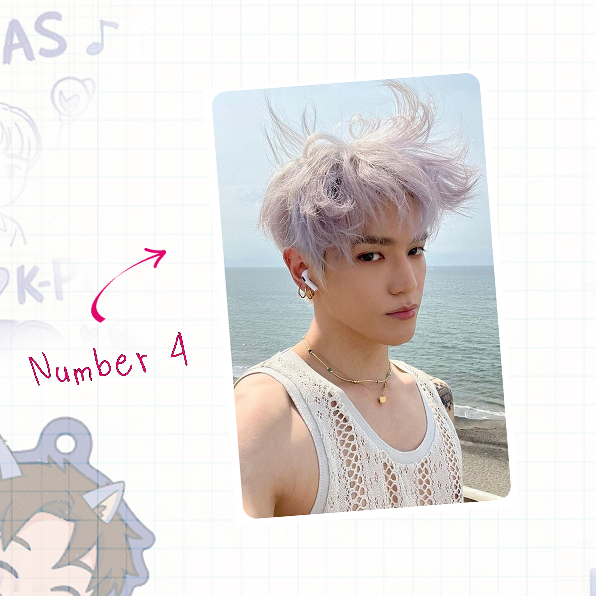 NeoUnit - Tae handmade photocards kpop inspired - Set 1