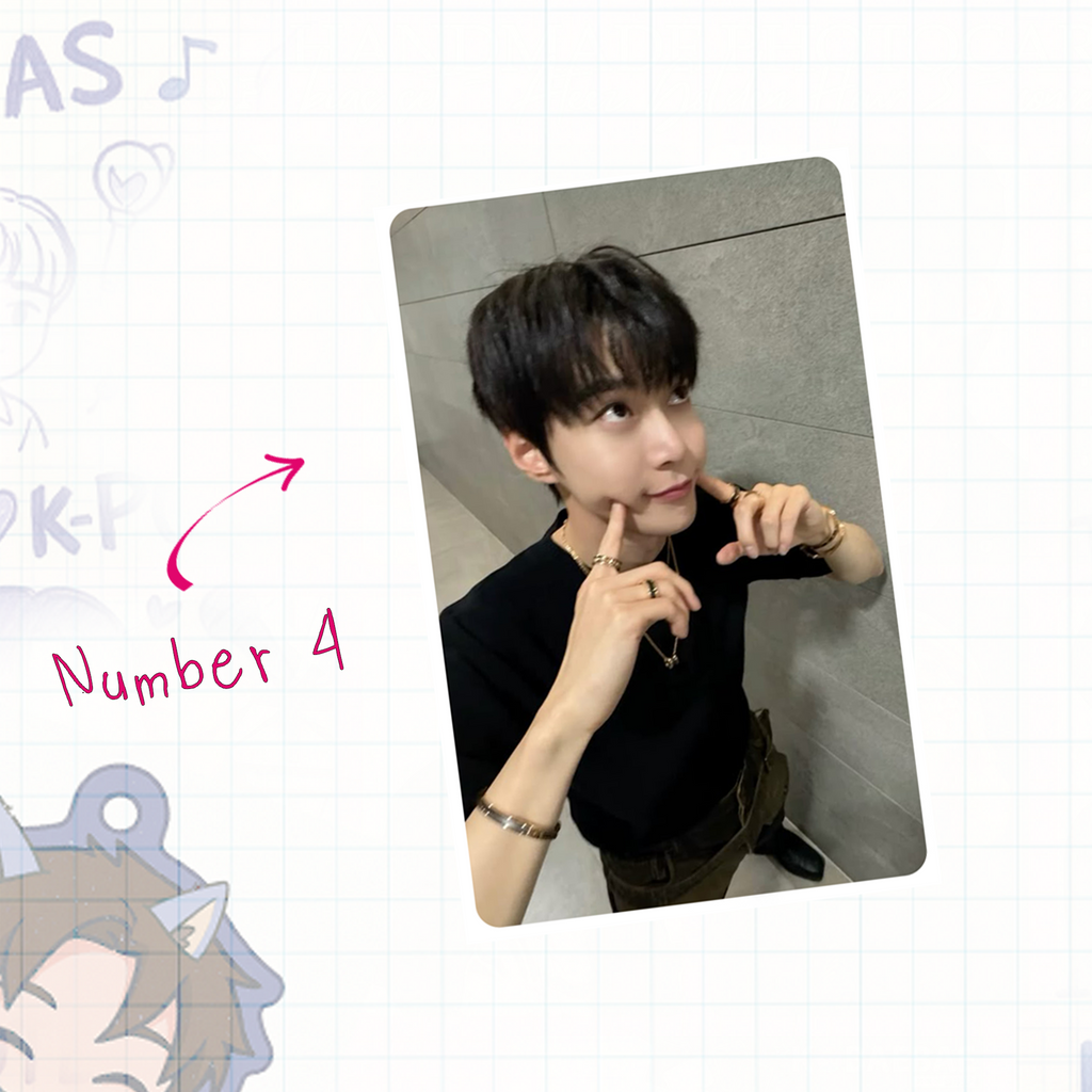 NeoUnit -  Doyo handmade photocards kpop inspired - Set 1