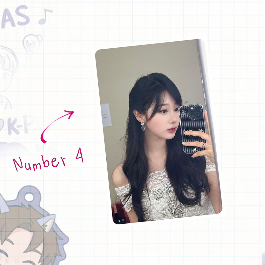 Aesp - Gigi handmade photocards kpop inspired - Set 1