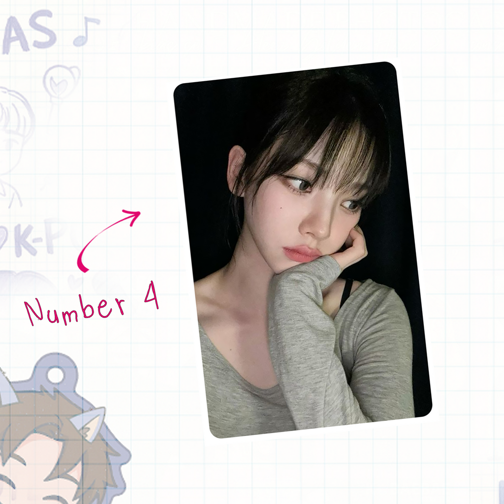 Aesp - Rina handmade photocards kpop inspired - Set 1