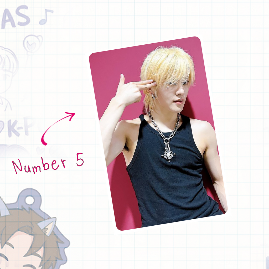 NeoUnit - Yu handmade photocards kpop inspired - Set 1
