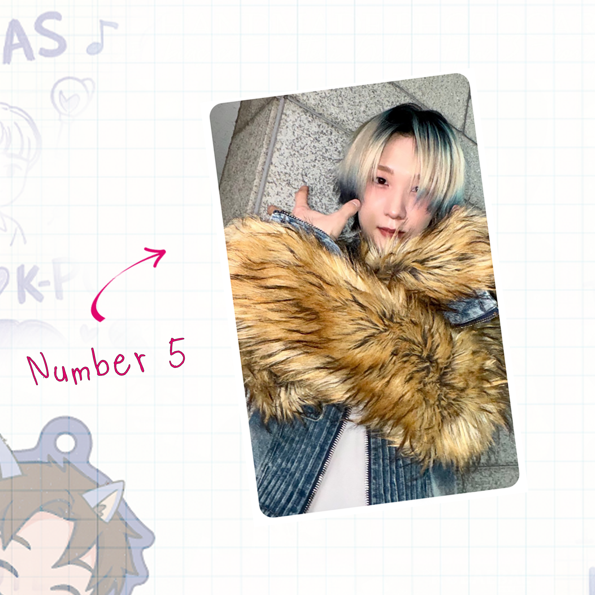 P1H - Shota handmade photocards kpop inspired - Set 1