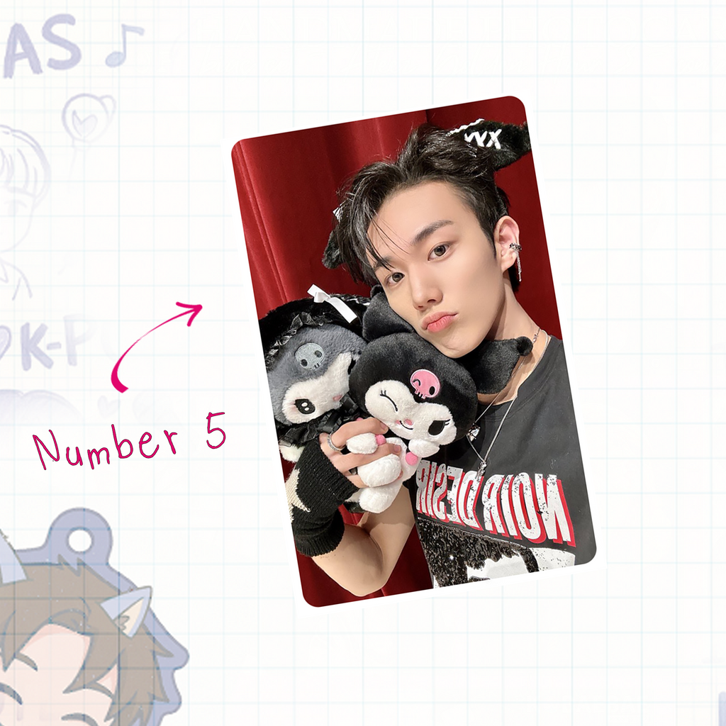 P1H - Tak handmade photocards kpop inspired - Set 1