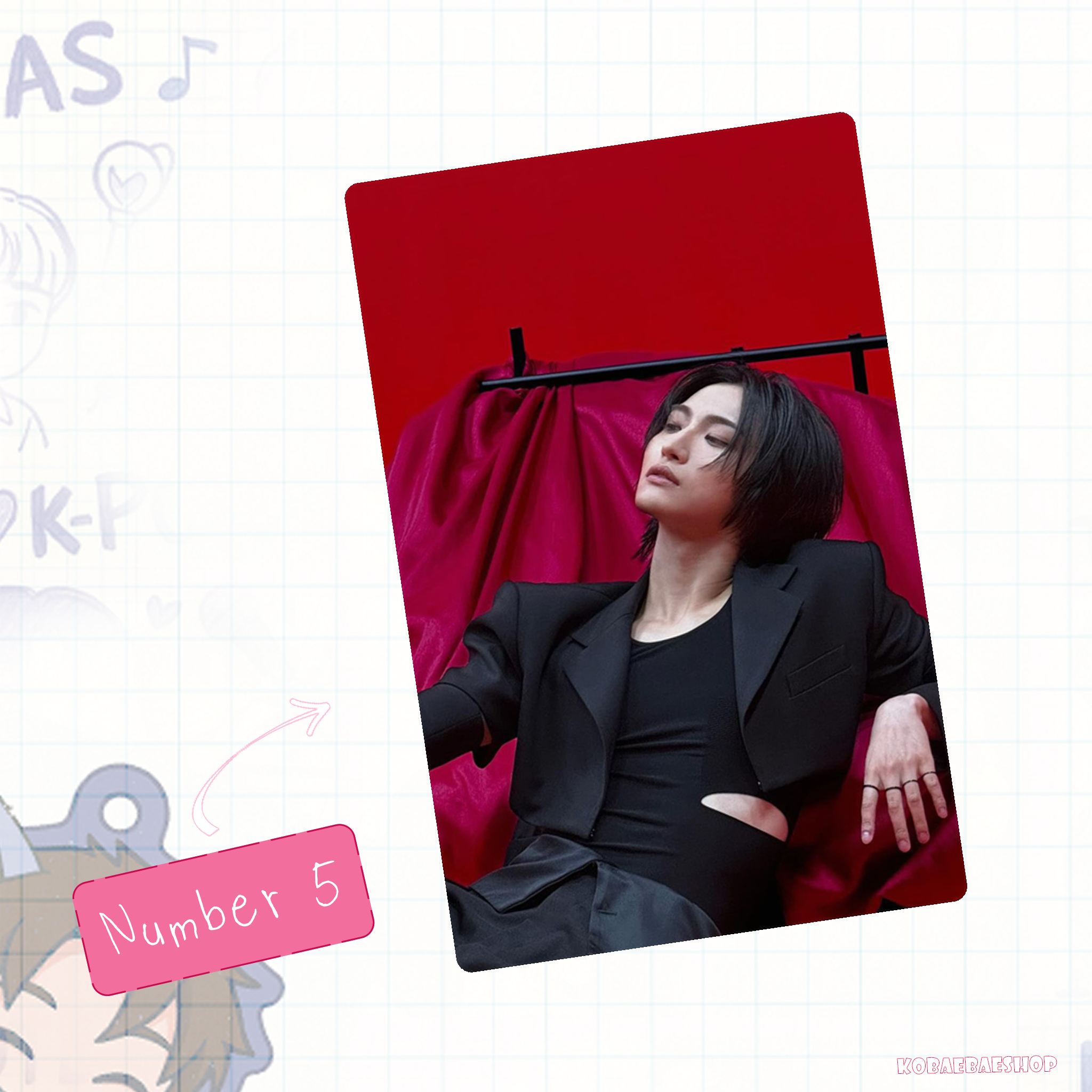 Atz - Hwa handmade photocards kpop inspired - Set 3