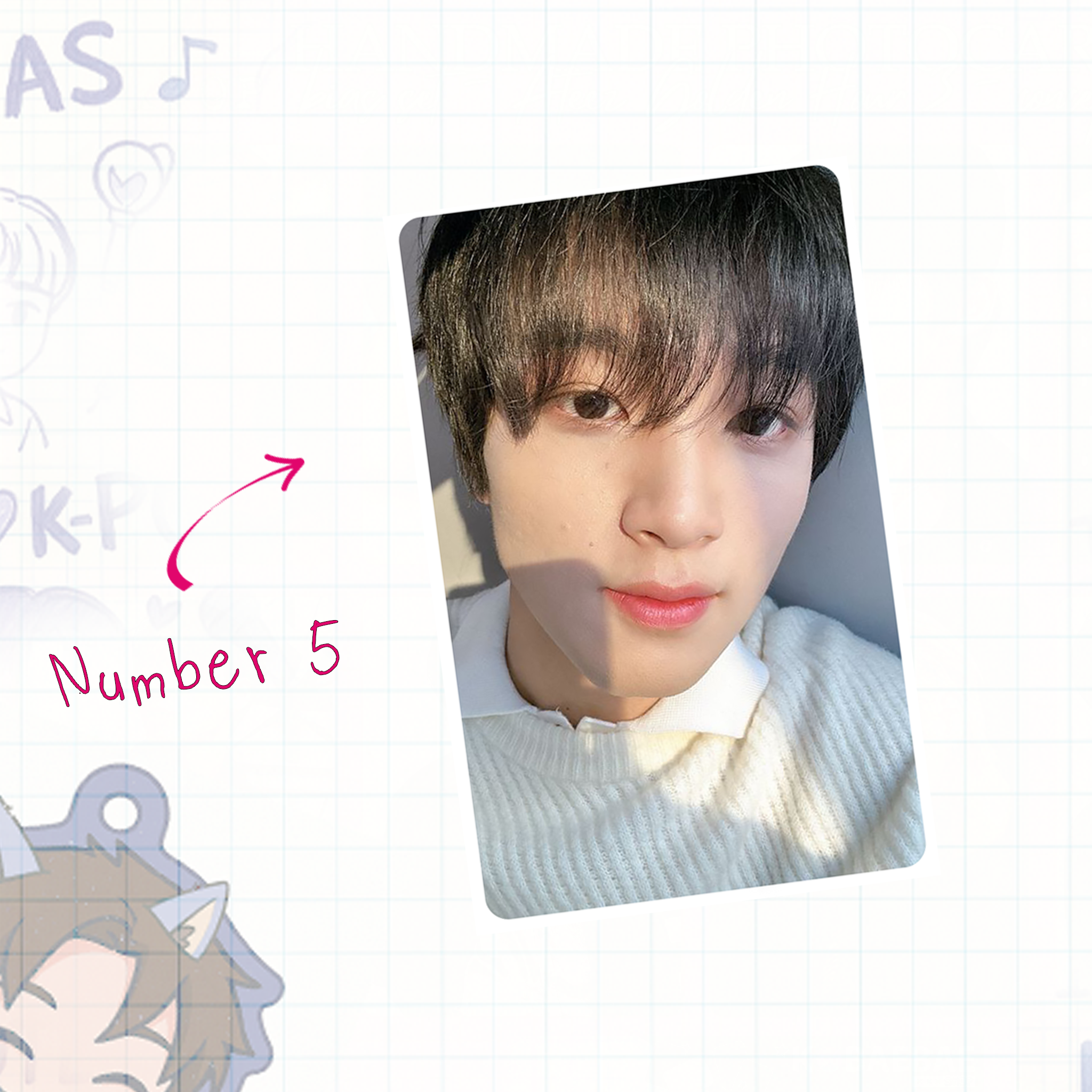 NeoUnit - Hae handmade photocards kpop inspired - Set 1
