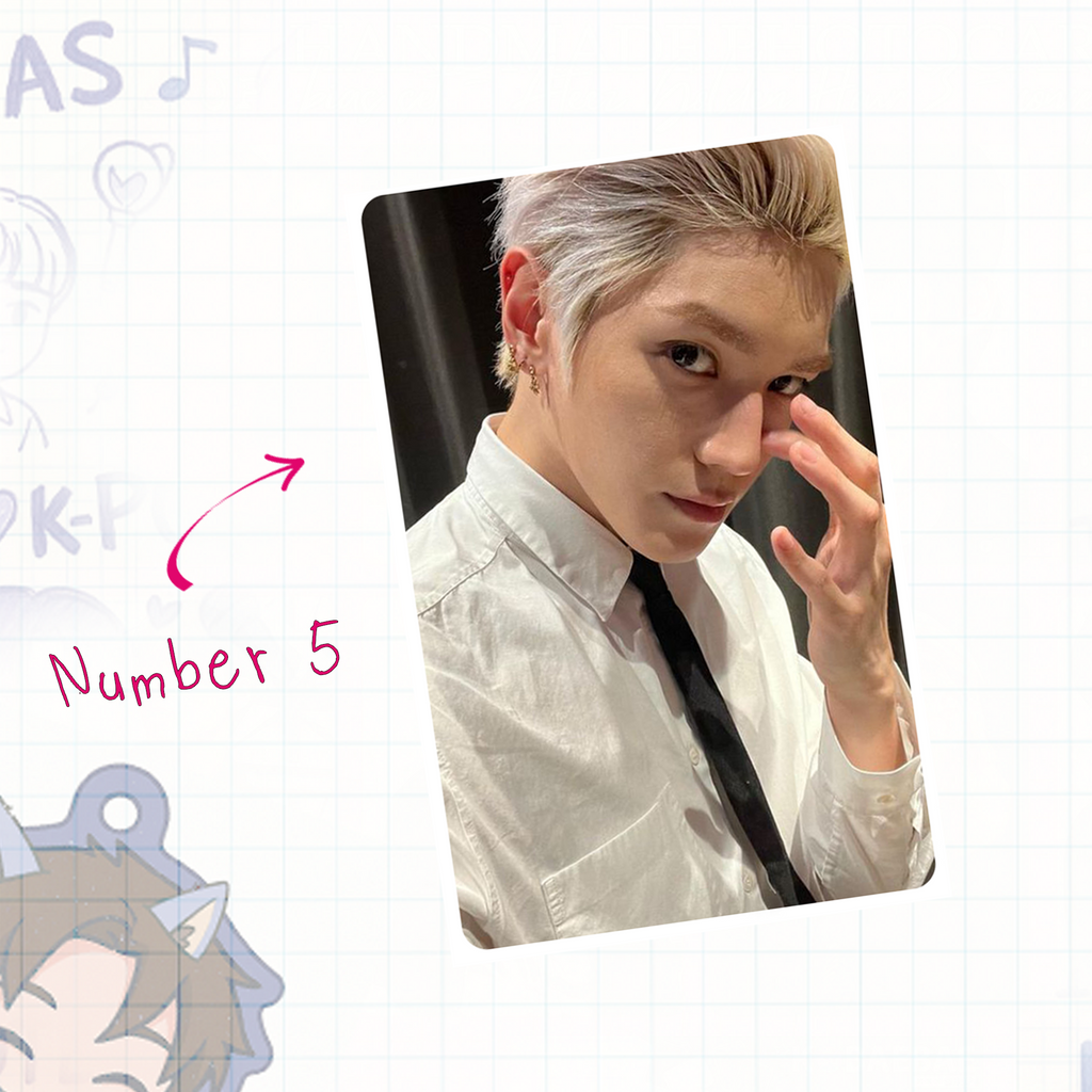 NeoUnit - Tae handmade photocards kpop inspired - Set 1
