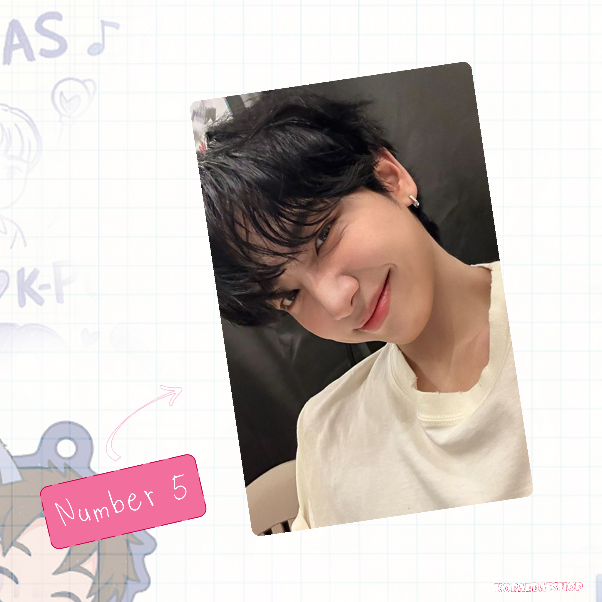 Boynextdoor - Jaehyun handmade photocards kpop inspired - Set 1