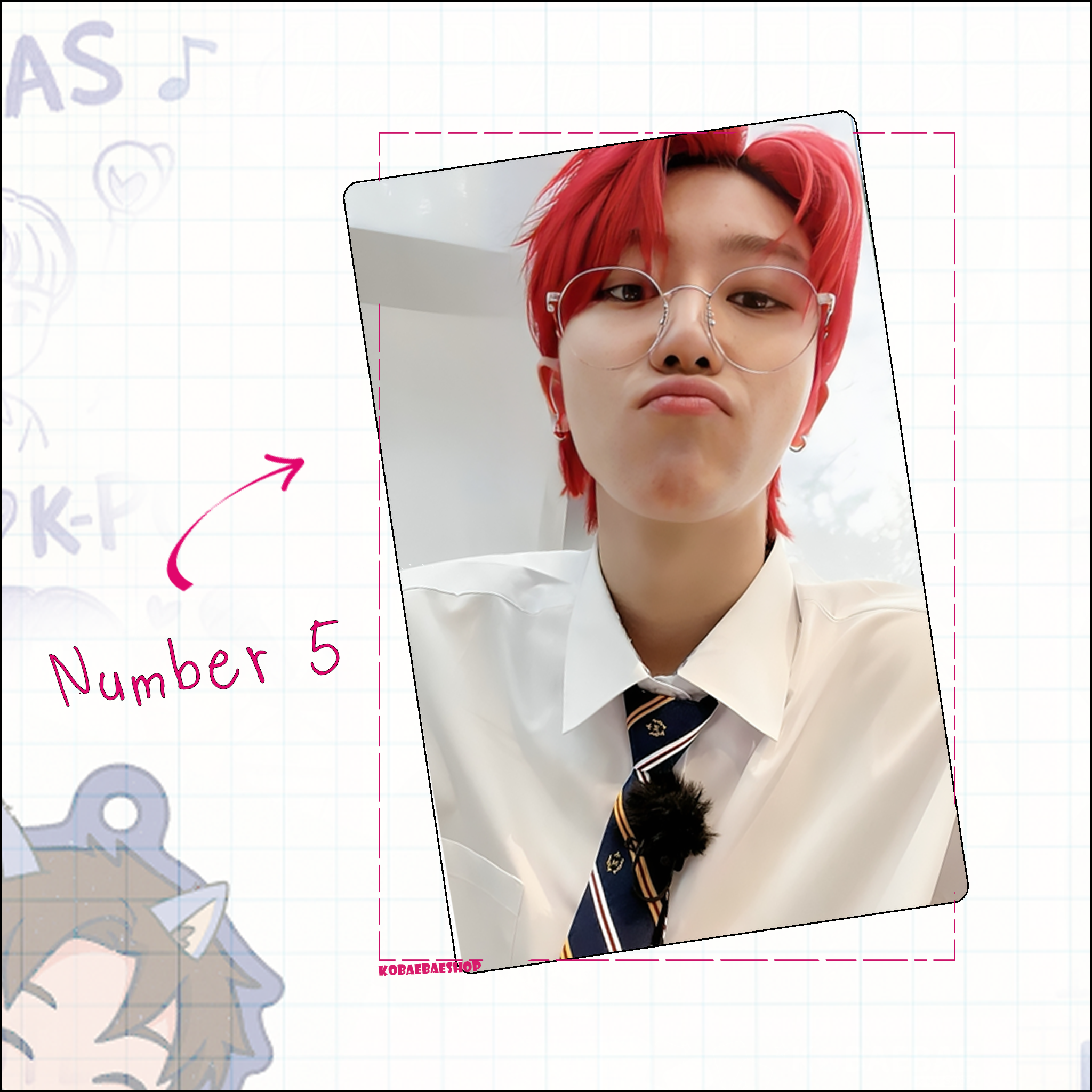 Svt - Hao Handmade photocards kpop inspired - Bias Set 1