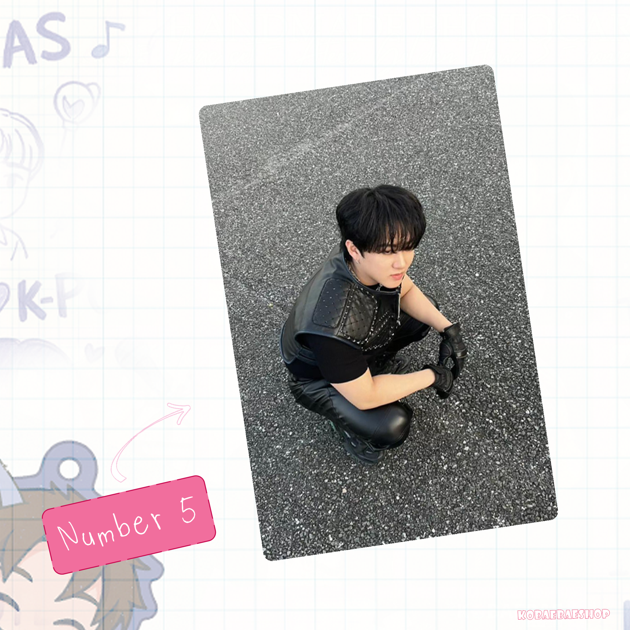 Date with My Bias - Binnie Instant-Style Fanmade Photo Print