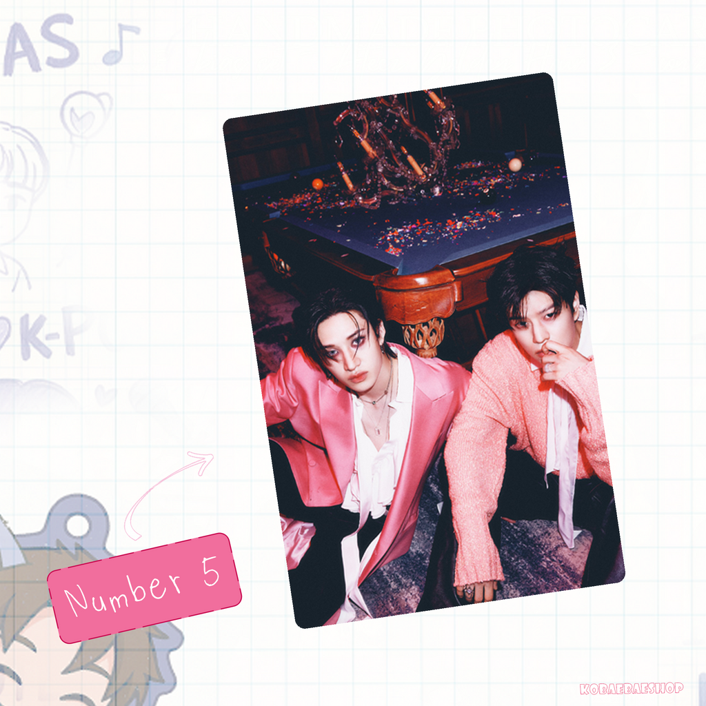 Skz - Doit  handmade photocards kpop inspired - Unit set