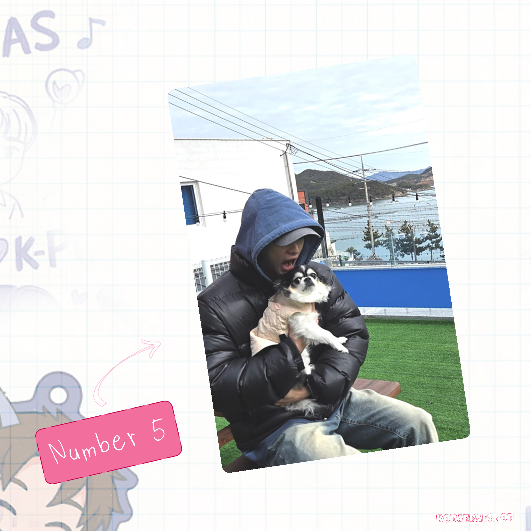 Date with My Bias - Hyune Instant-Style Fanmade Photo Print