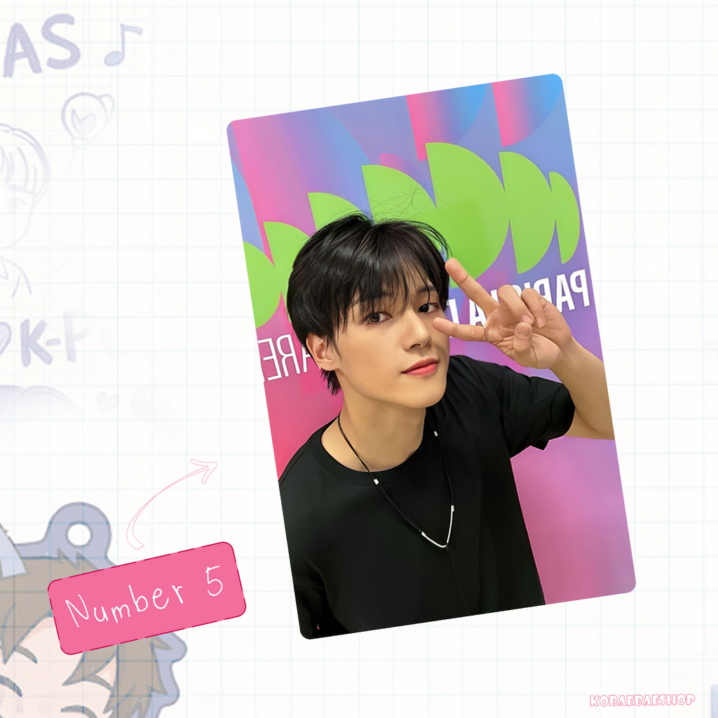 Atz - Woo handmade photocards kpop inspired - Set 3