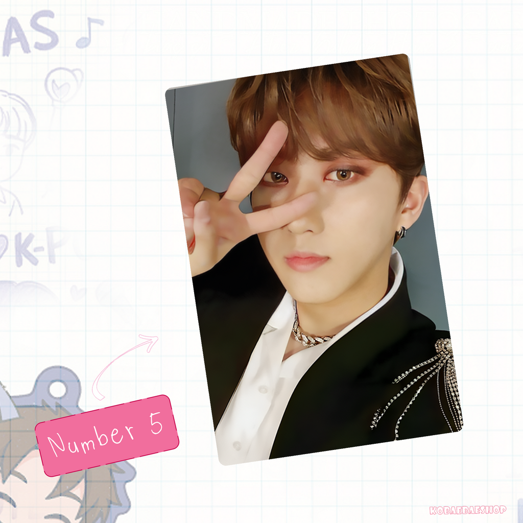 Skz - Bin Handmade photocards kpop inspired - Bias set 4