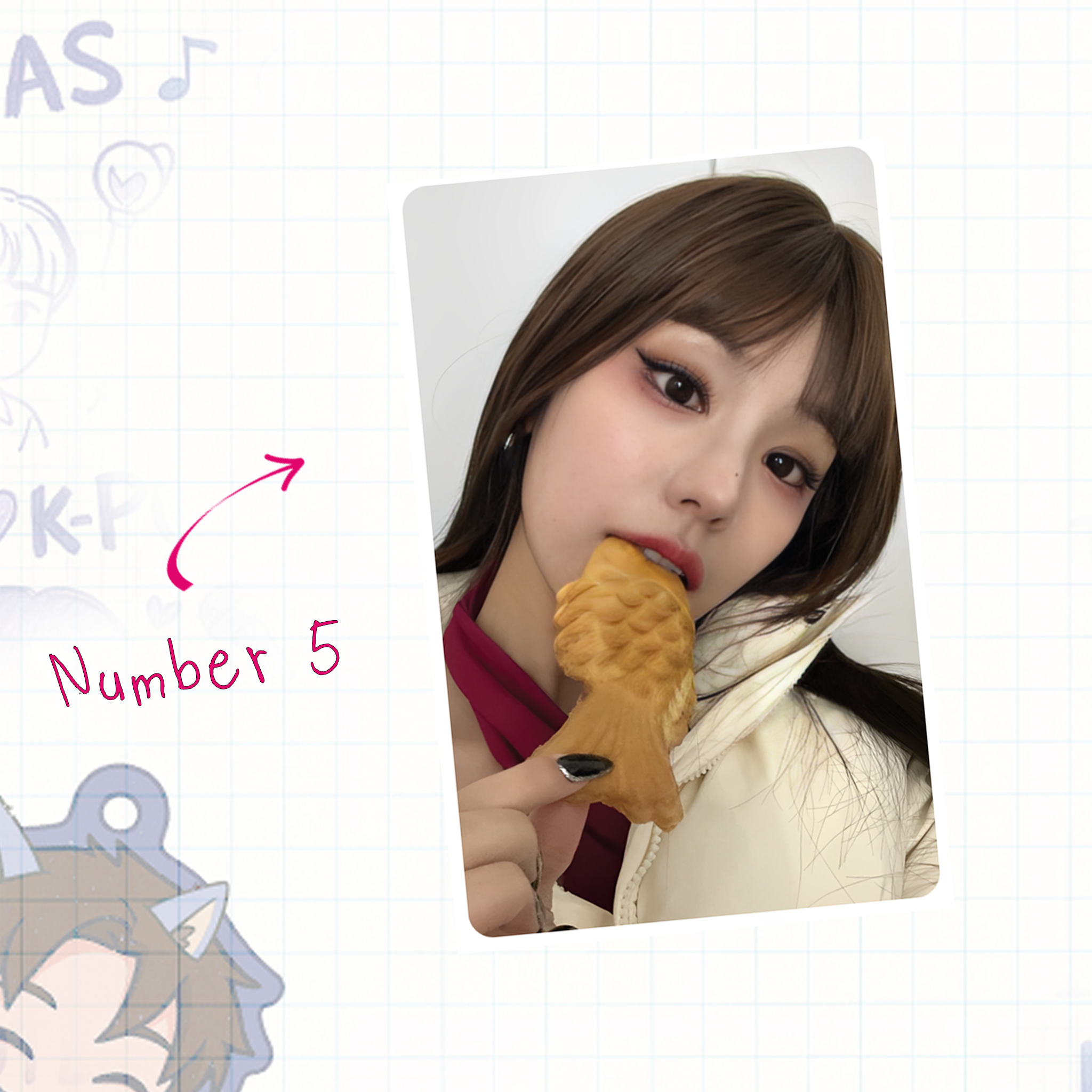 Itz - Ye handmade photocards kpop inspired - Set 1