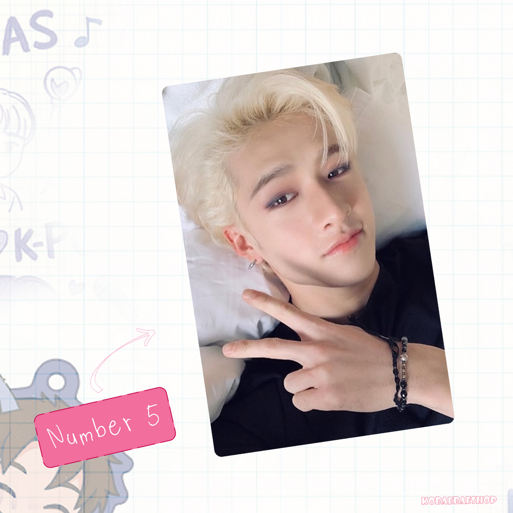 Skz - Channie Handmade photocards kpop inspired - Bias set 4