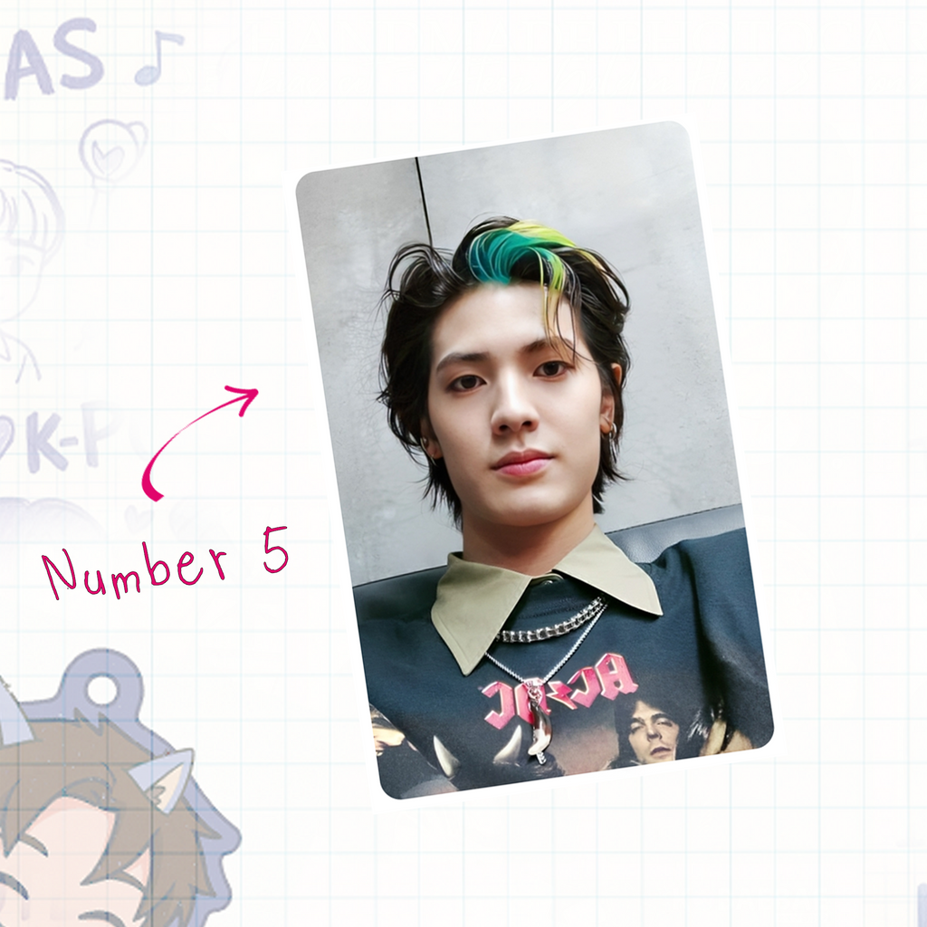 XHR - Yeon handmade photocards kpop inspired - Set 1