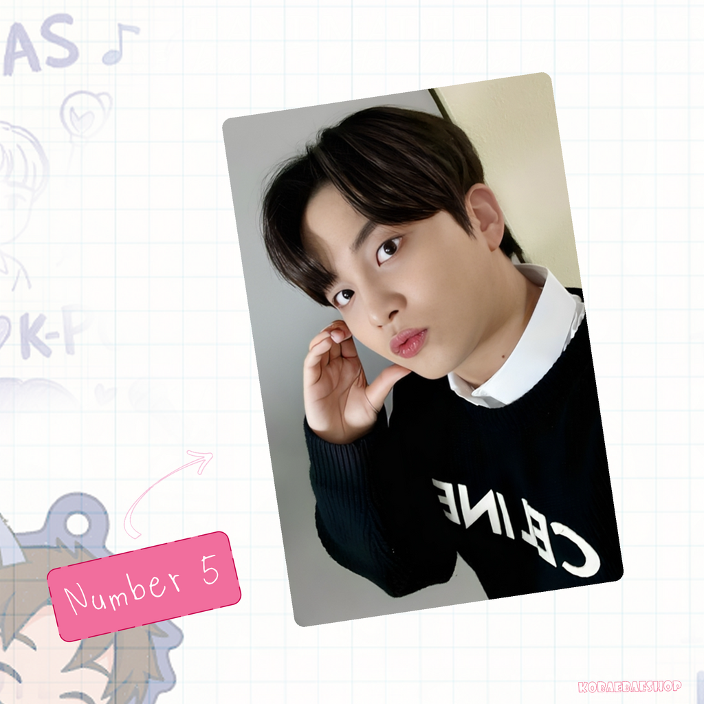 Atz - Jho handmade photocards kpop inspired - Set 3