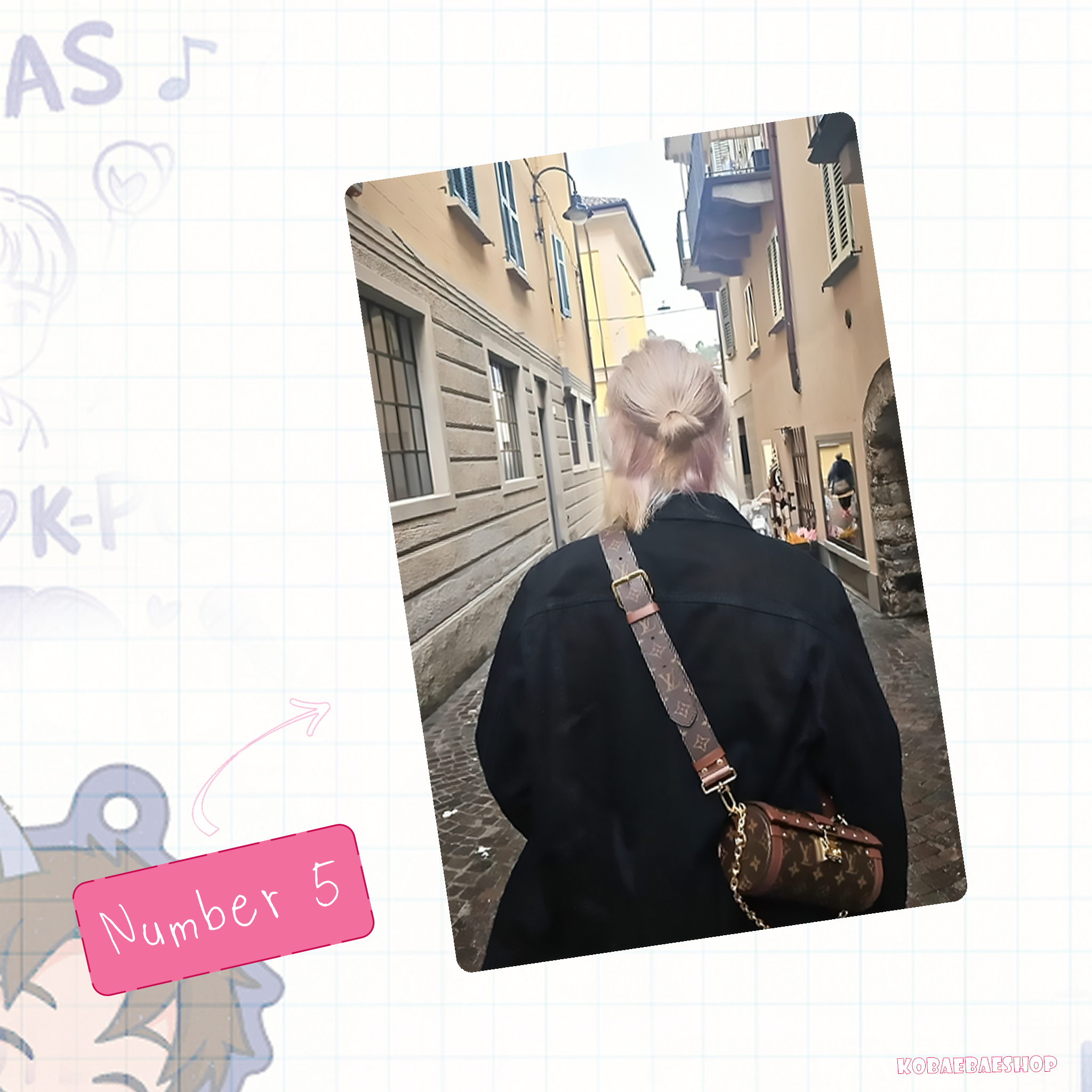 Date with My Bias - Lix Instant-Style Fanmade Photo Print