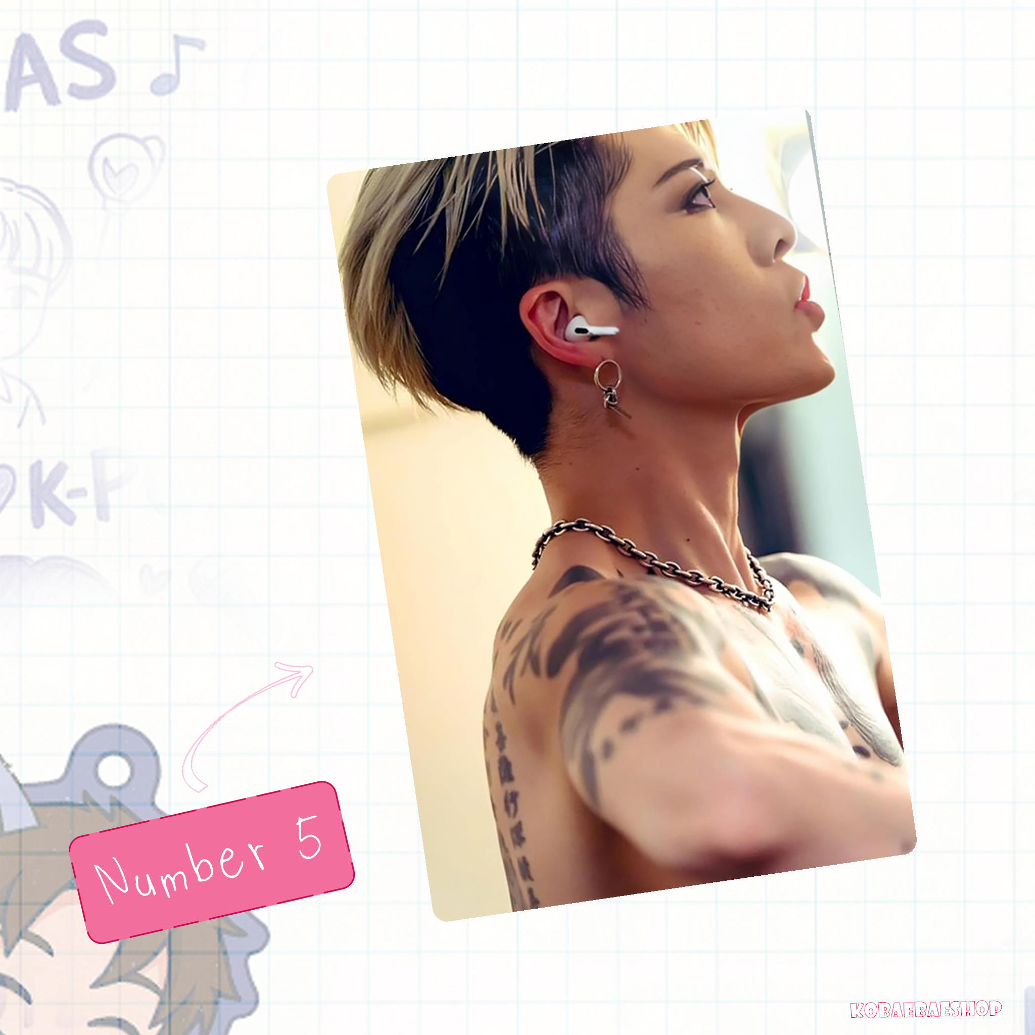 Miyavi - handmade photocards kpop inspired - Set 1