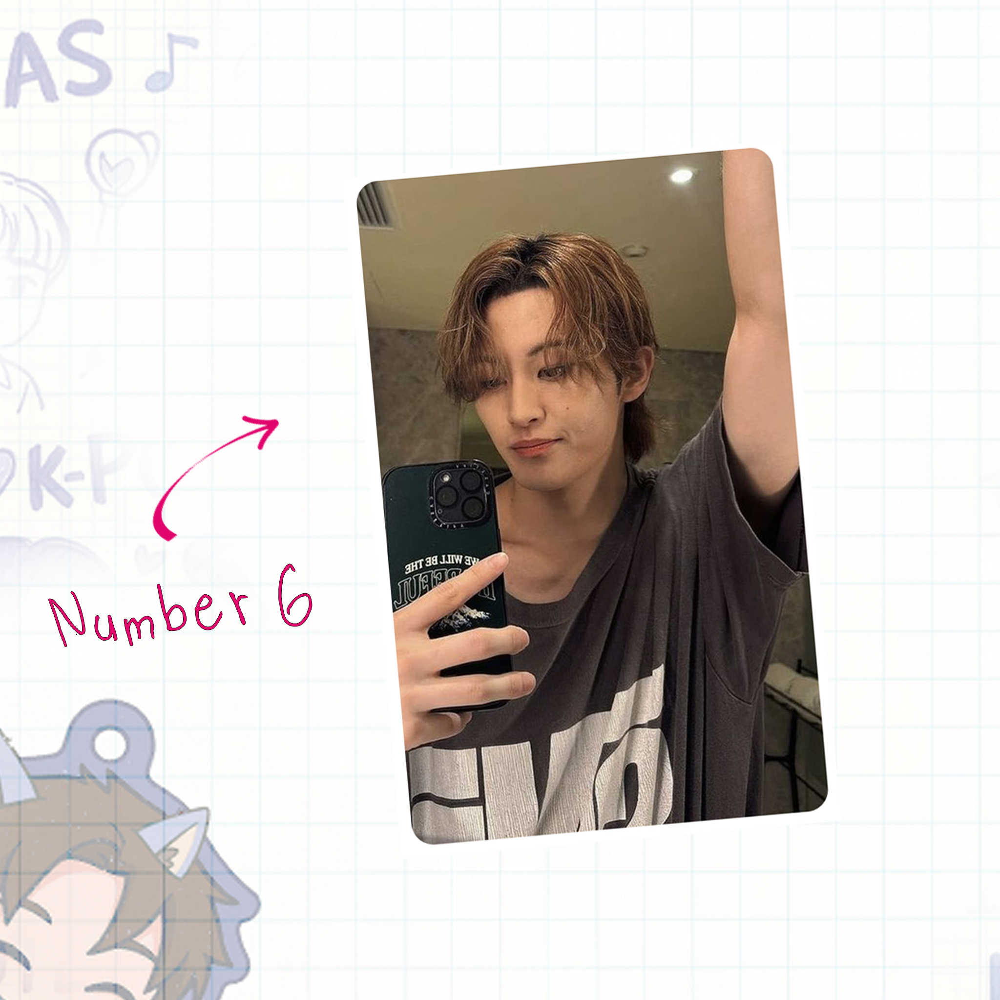 NeoUnit - Markie handmade photocards kpop inspired - Set 1