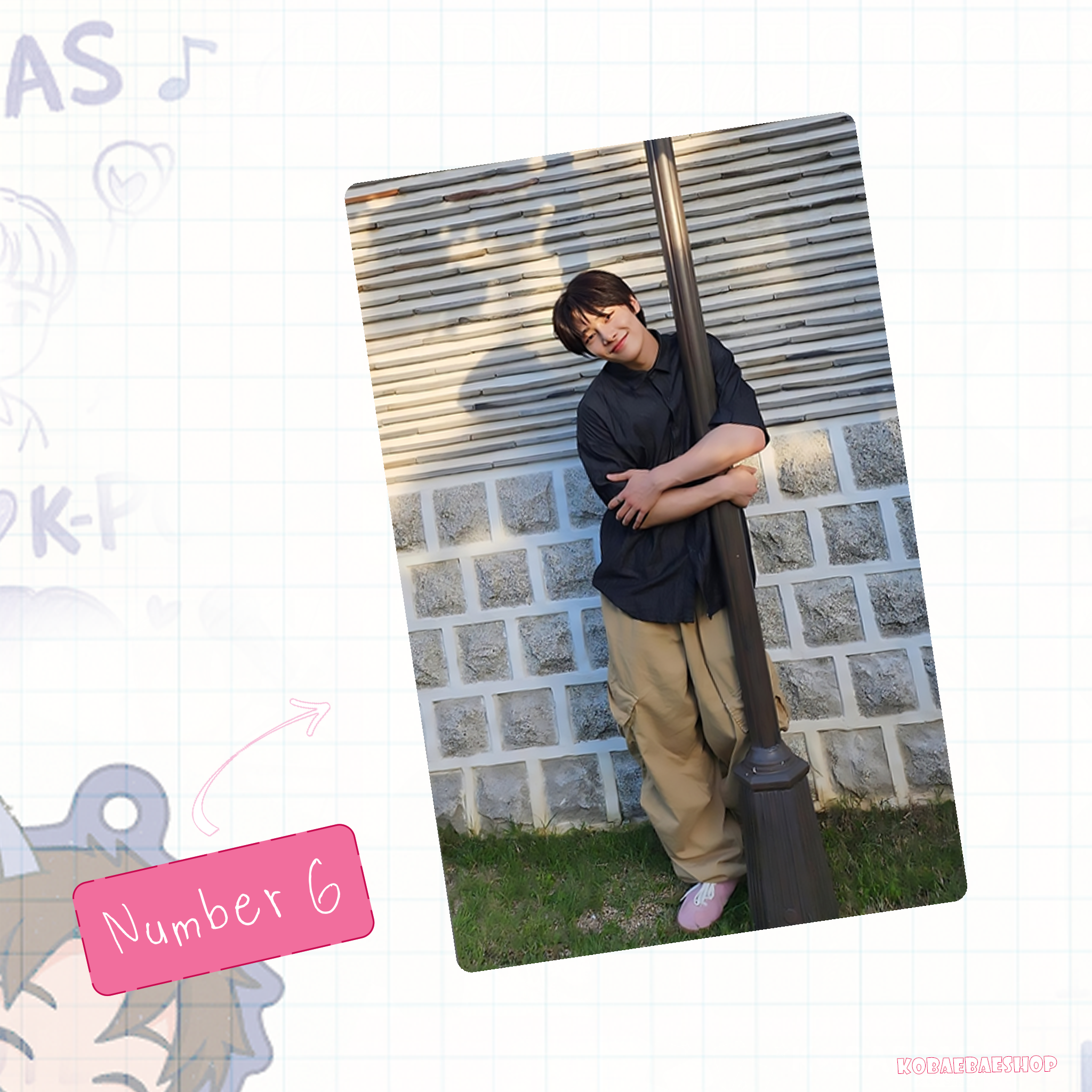 Date with My Bias - Innie Instant-Style Fanmade Photo Print