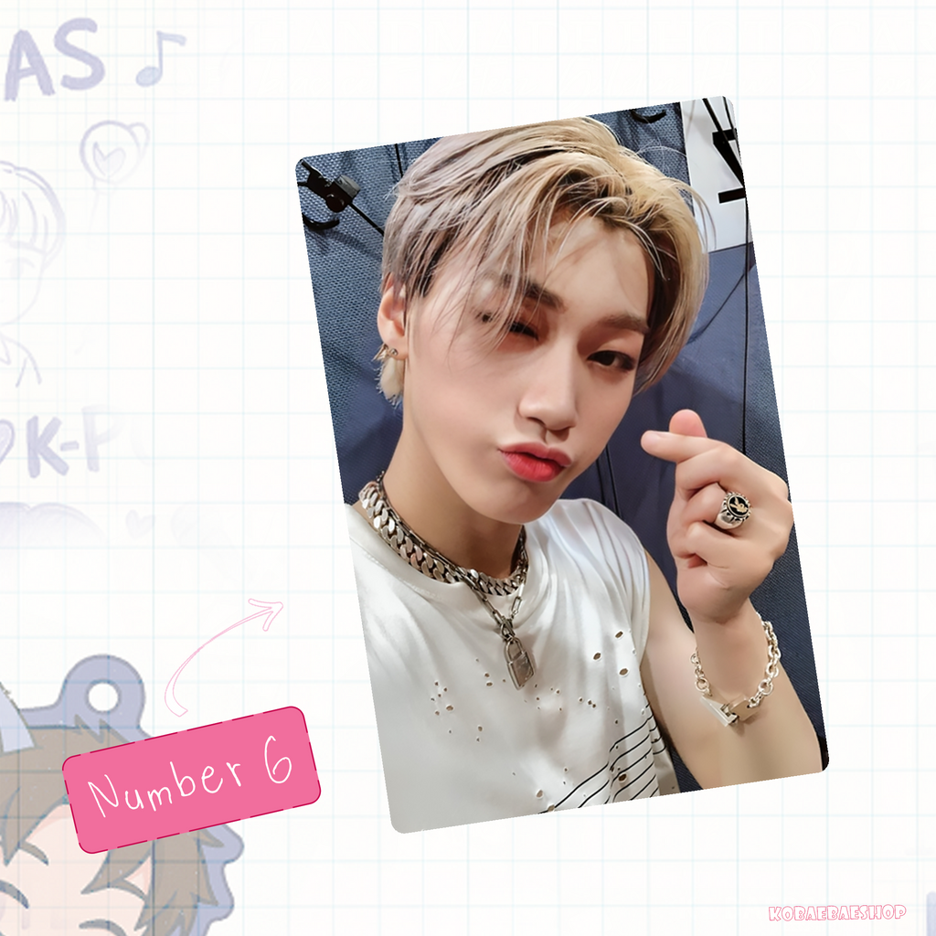 Atz -  Sannie handmade photocards kpop inspired - Set 3