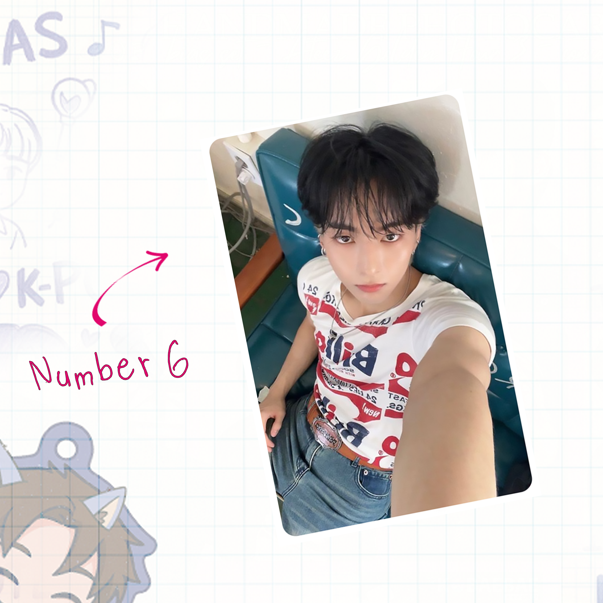 XHR - Ode handmade photocards kpop inspired - Set 1