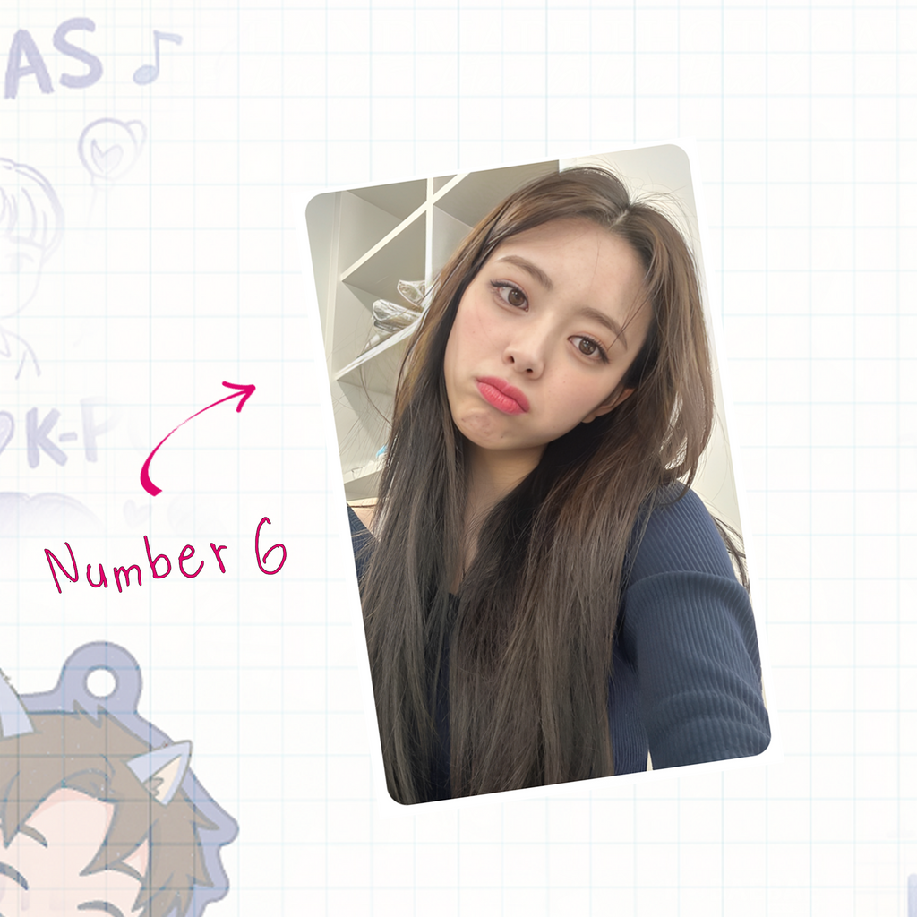 Itz - Yun handmade photocards kpop inspired - Set 1