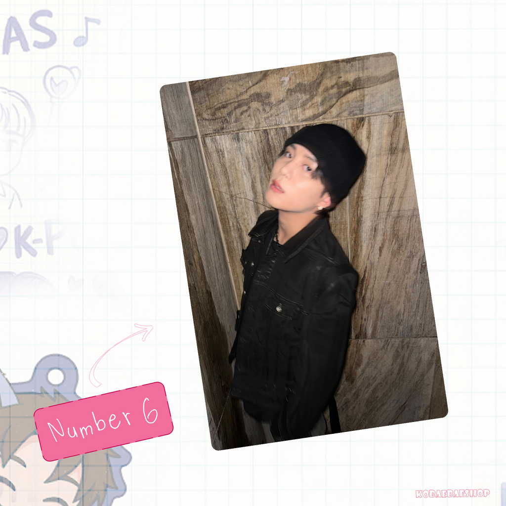 Atz - Jongh Handmade photocards kpop inspired - Bias Set 2