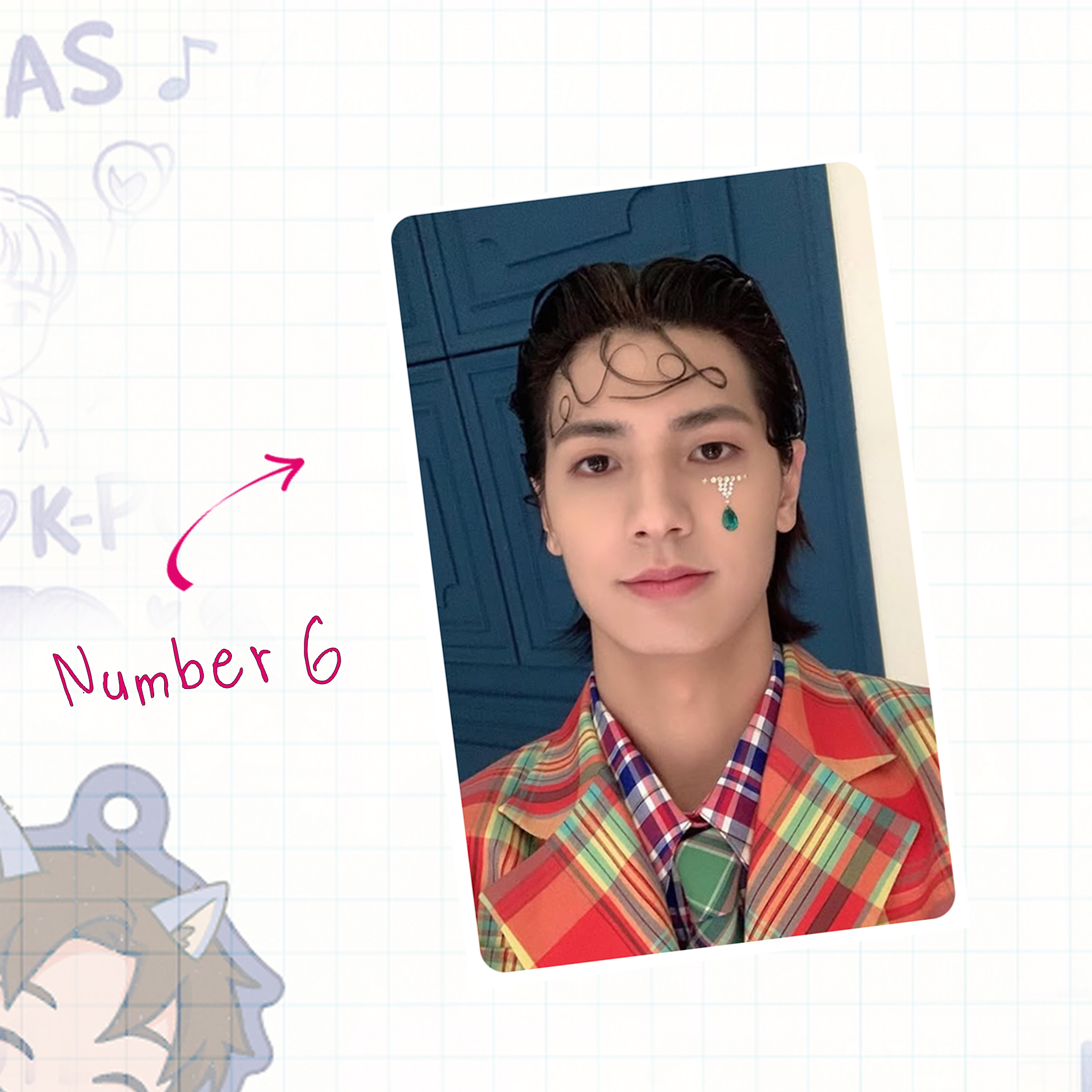 XHR - Yeon handmade photocards kpop inspired - Set 1