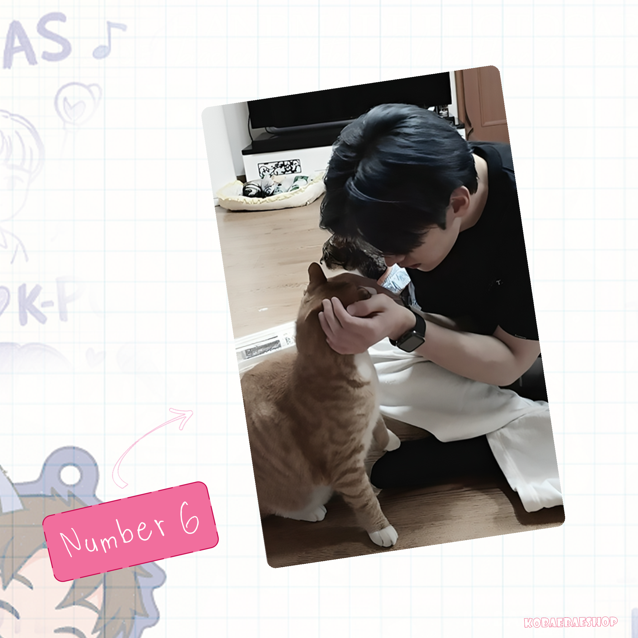 Date with My Bias - Lino Instant-Style Fanmade Photo Print