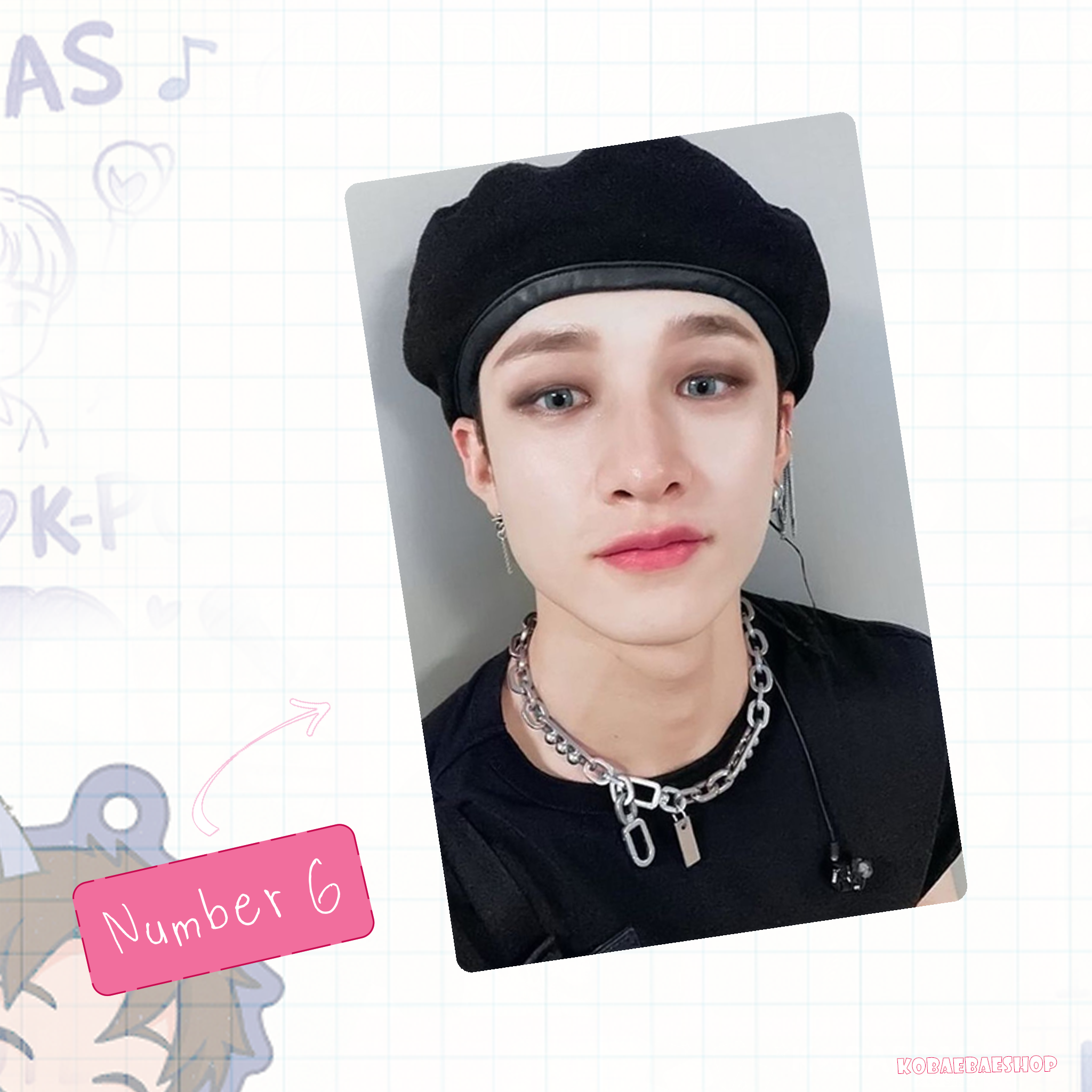 Skz - Channie Handmade photocards kpop inspired - Bias set 4