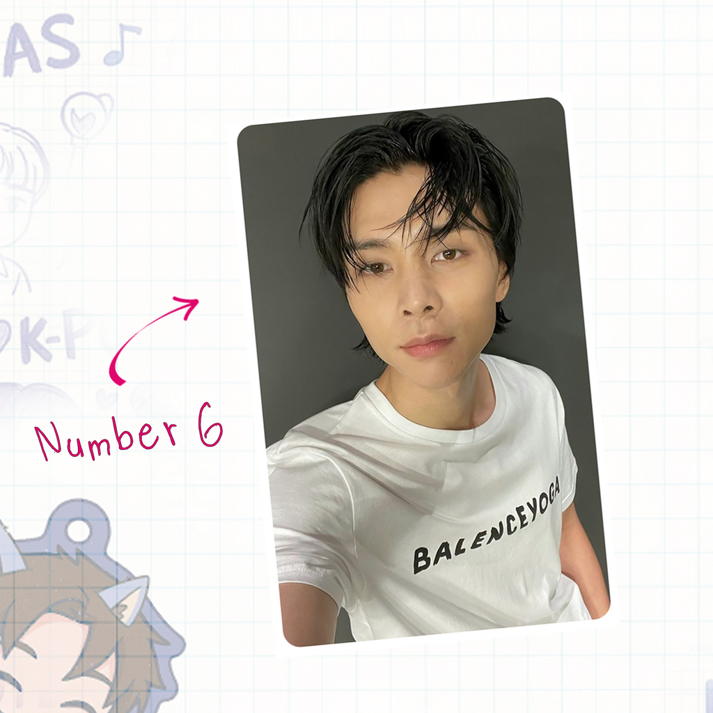 NeoUnit - Johnny handmade photocards kpop inspired - Set 1