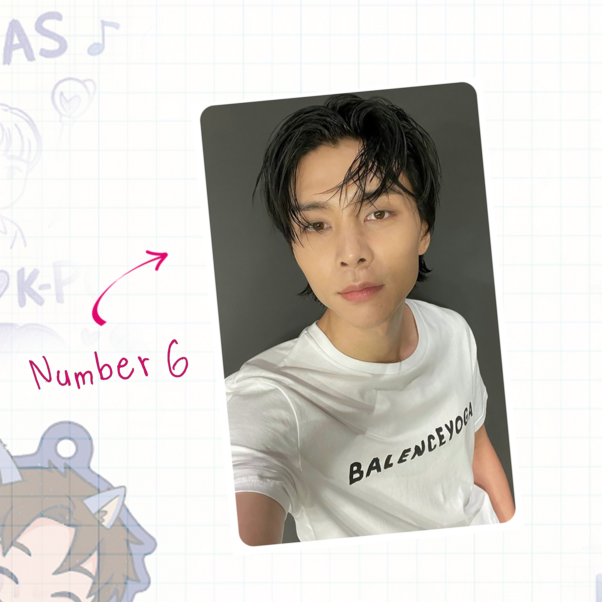 NeoUnit - Johnny handmade photocards kpop inspired - Set 1