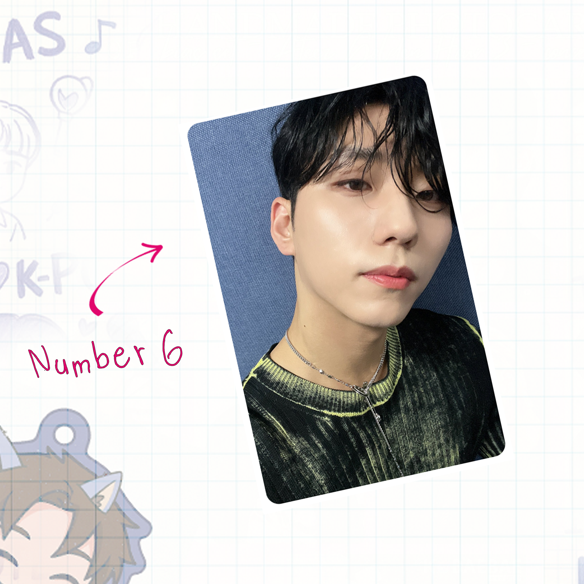 XHR - Gu handmade photocards kpop inspired - Set 1