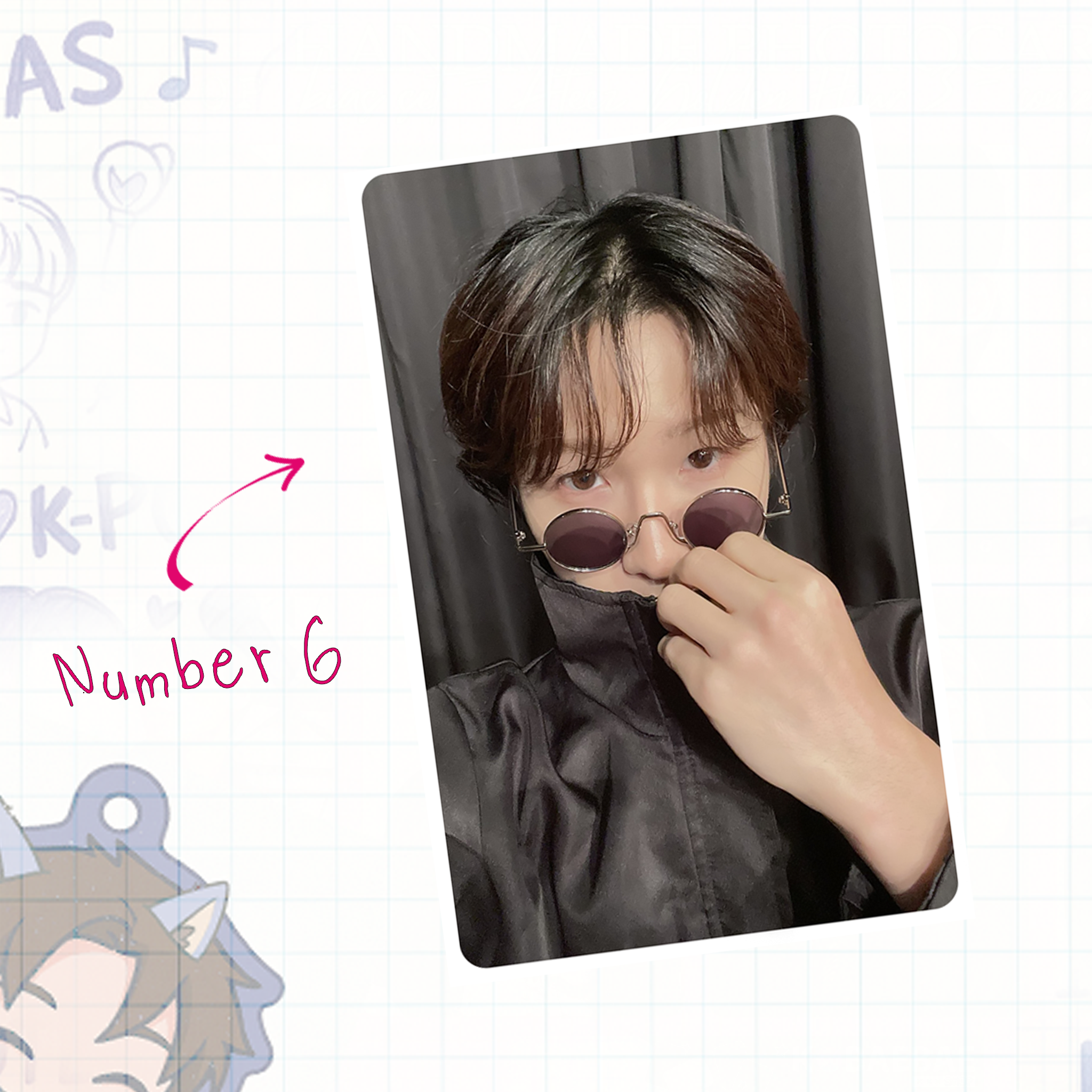 P1H - Shota handmade photocards kpop inspired - Set 1