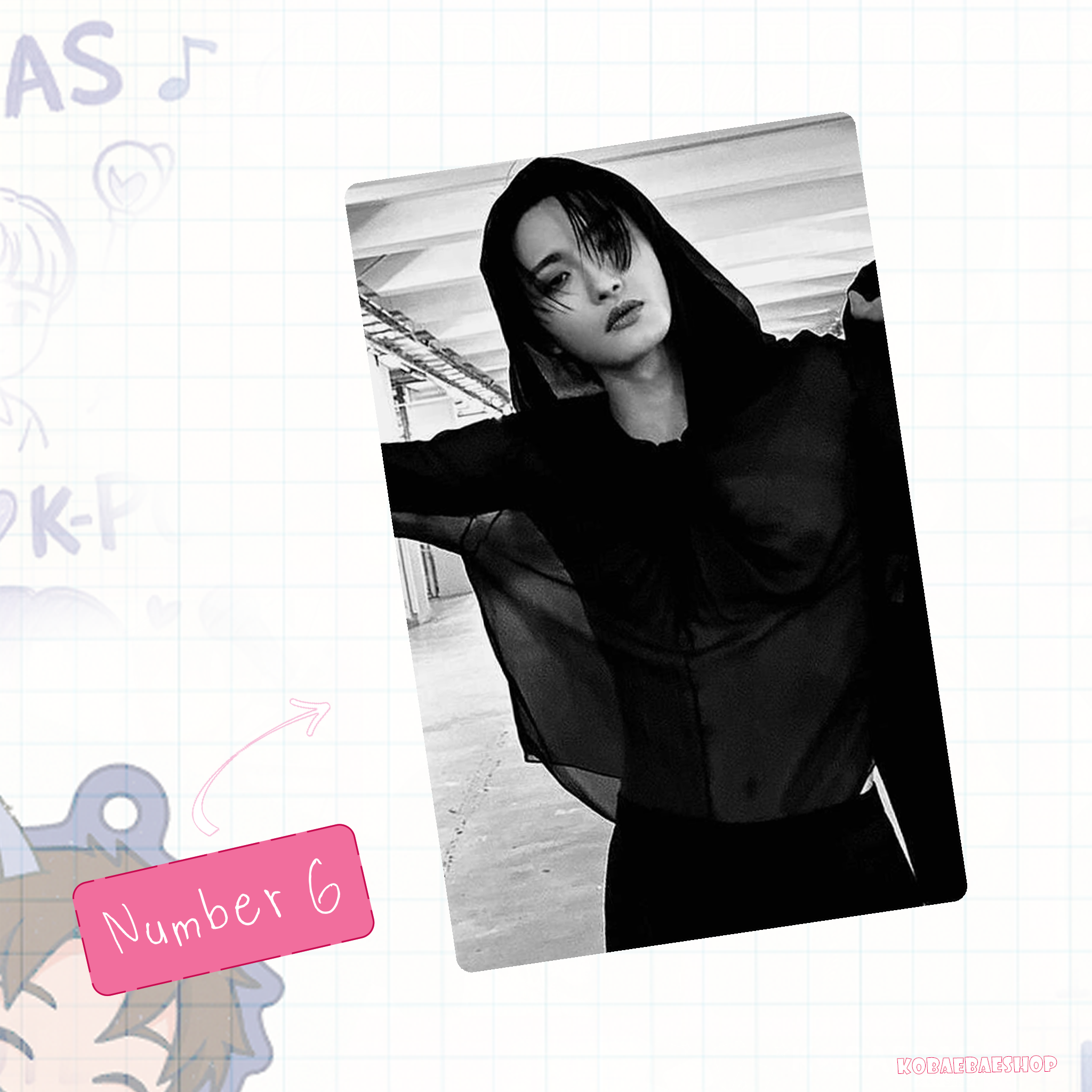 Atz - Hwa handmade photocards kpop inspired - Set 3