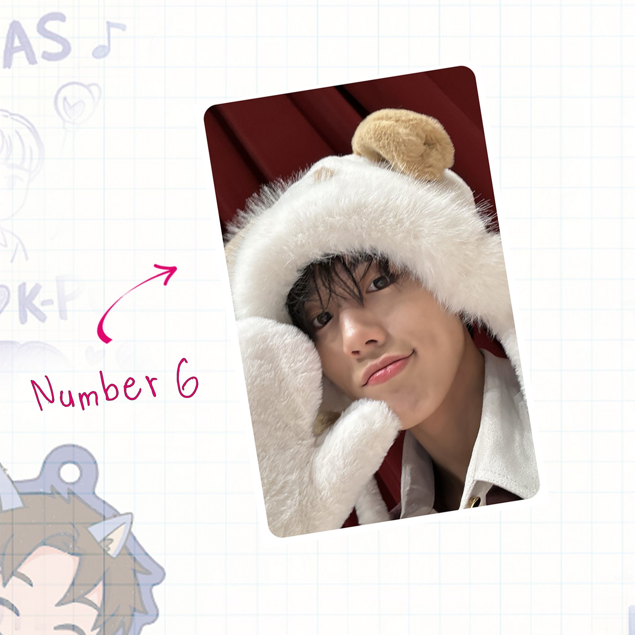 P1H - Tak handmade photocards kpop inspired - Set 1