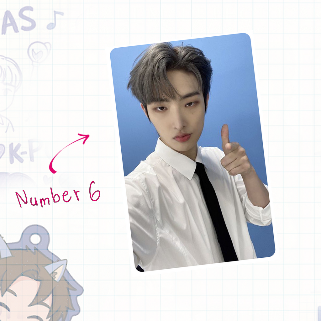 Atz - Mingie handmade photocards kpop inspired - Set 1