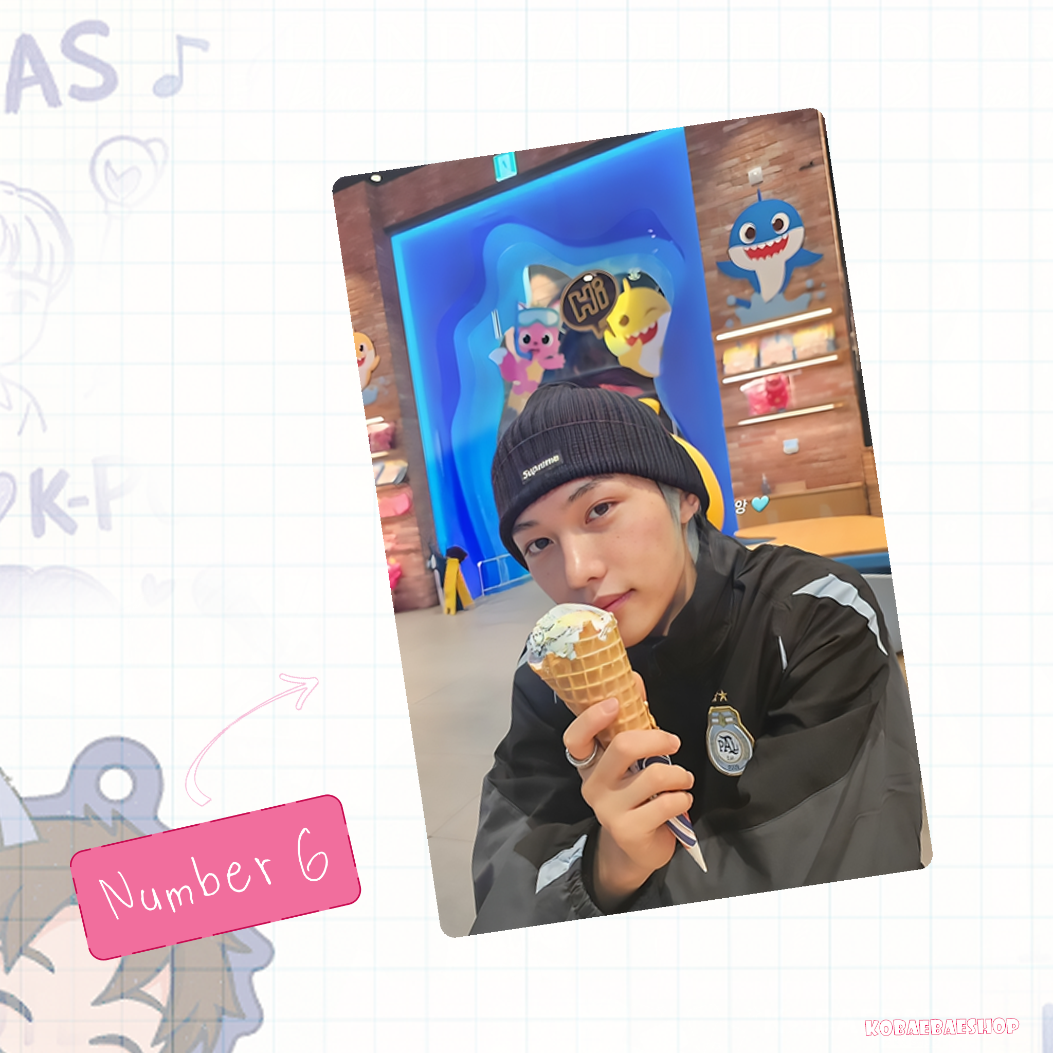 Date with My Bias - Lix Instant-Style Fanmade Photo Print