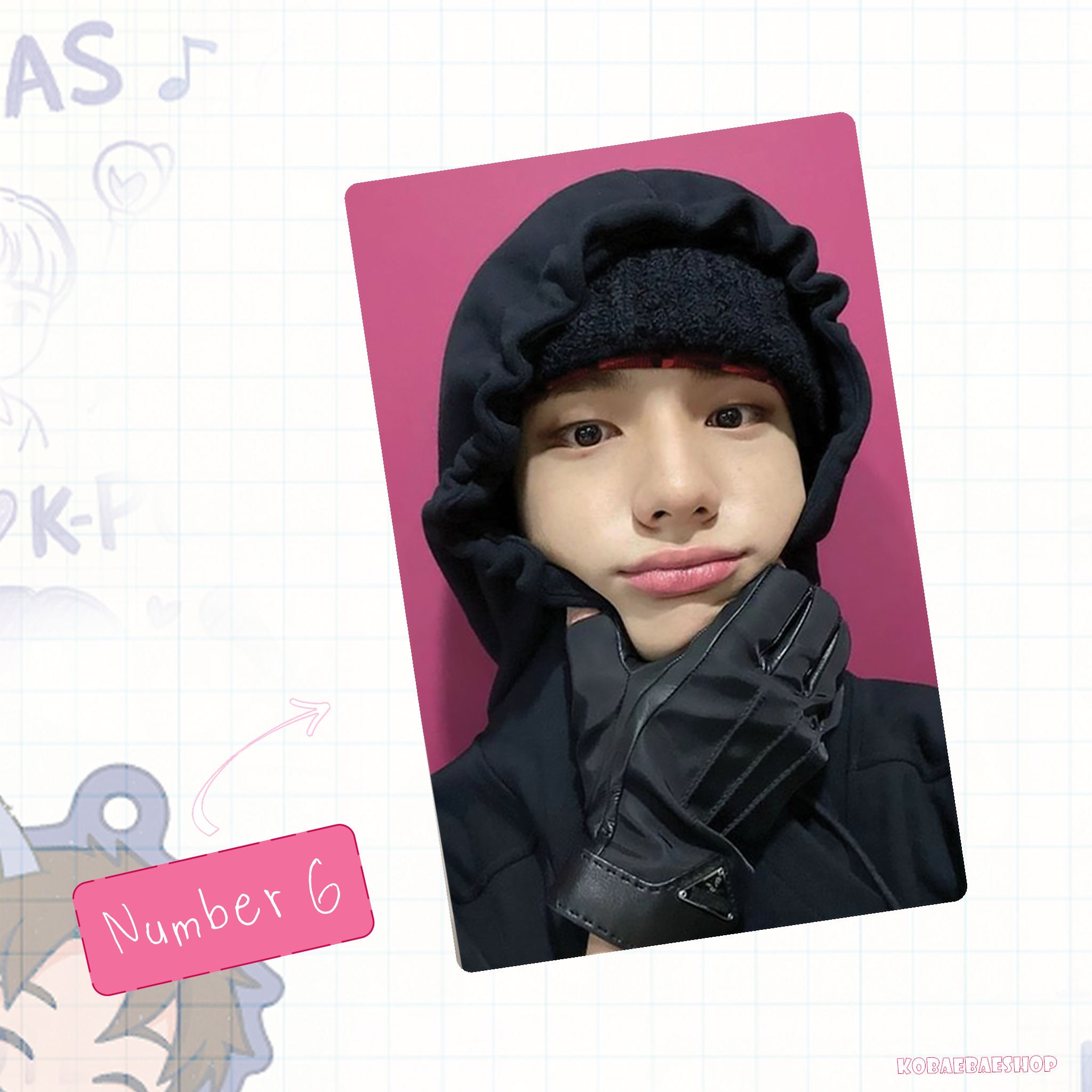 Skz - Hyune Handmade photocards kpop inspired - Bias set 4