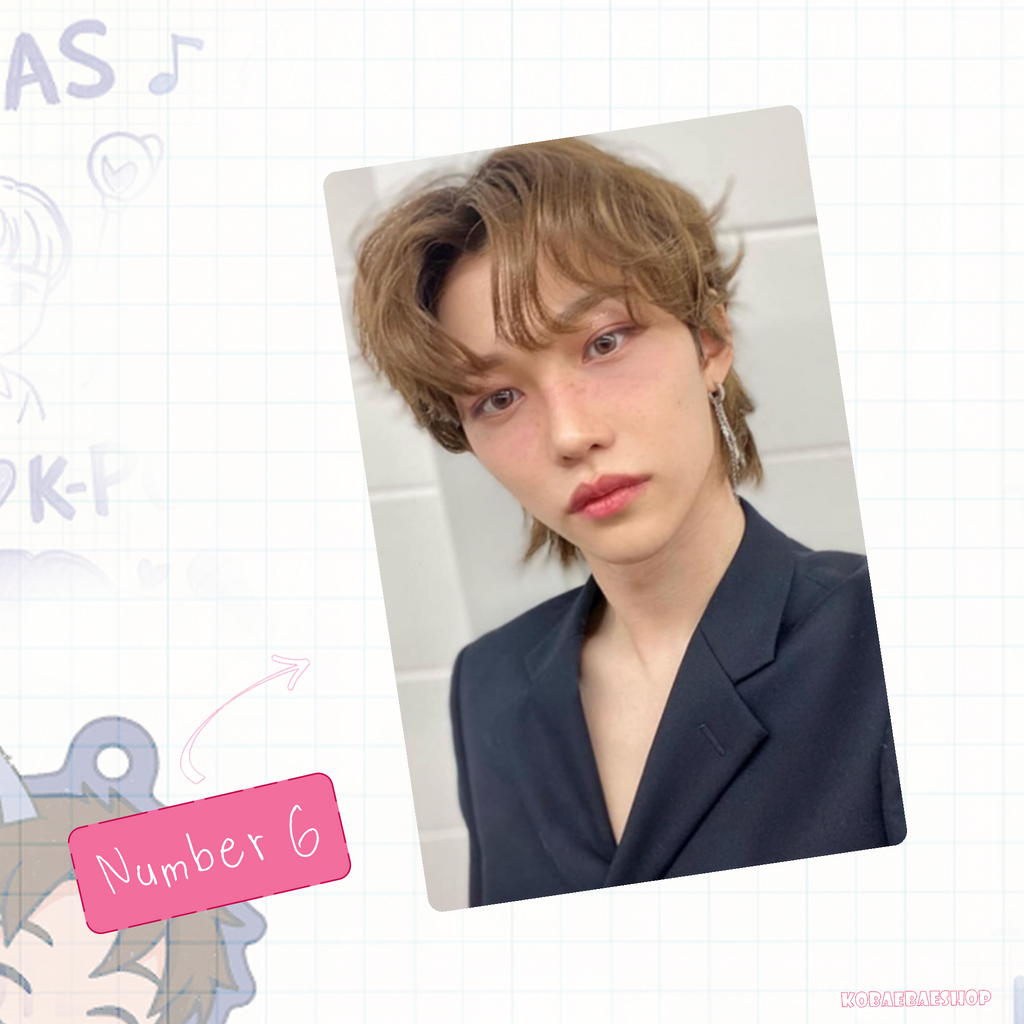 Skz - Lix Handmade photocards kpop inspired - Bias set 4