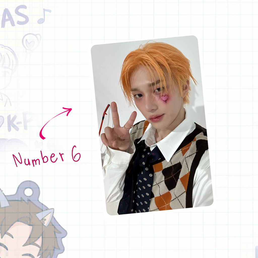 P1H - Teo handmade photocards kpop inspired - Set 1