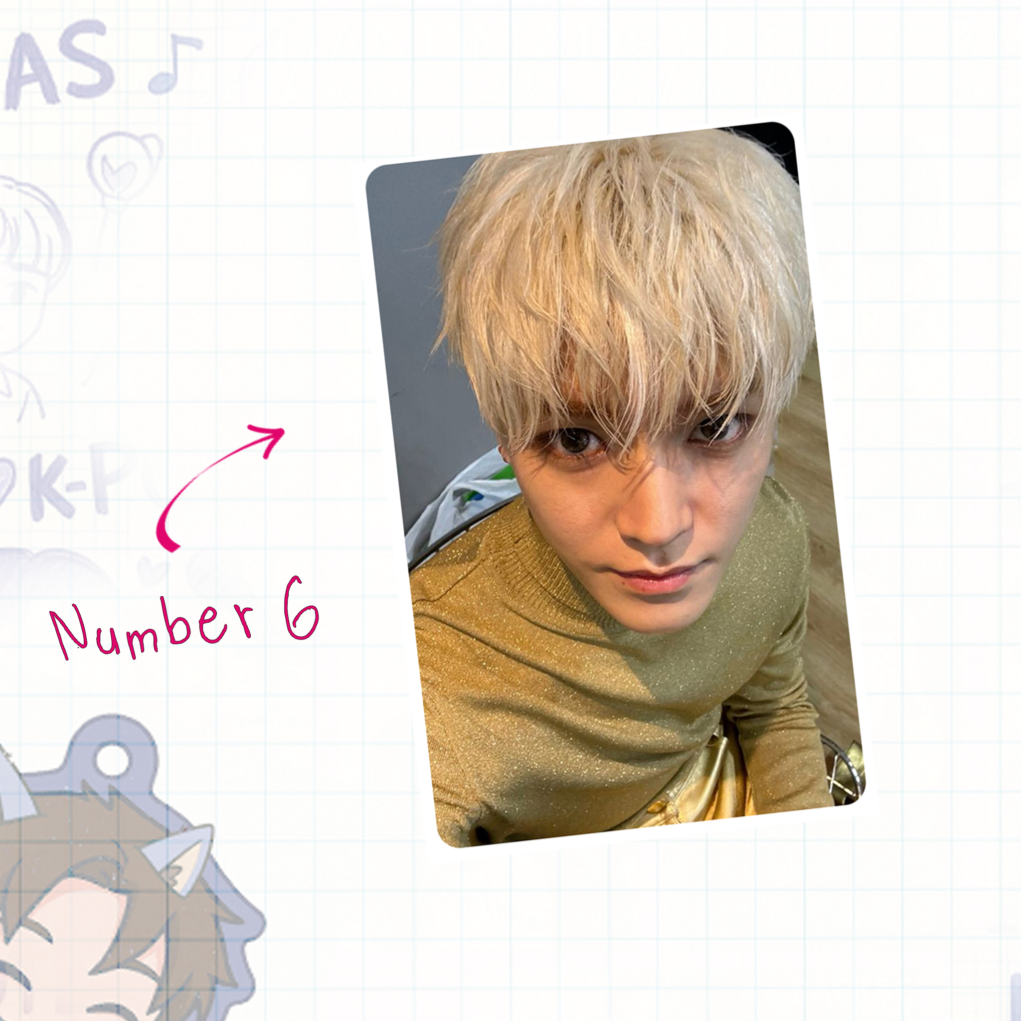 NeoUnit - Tae handmade photocards kpop inspired - Set 1