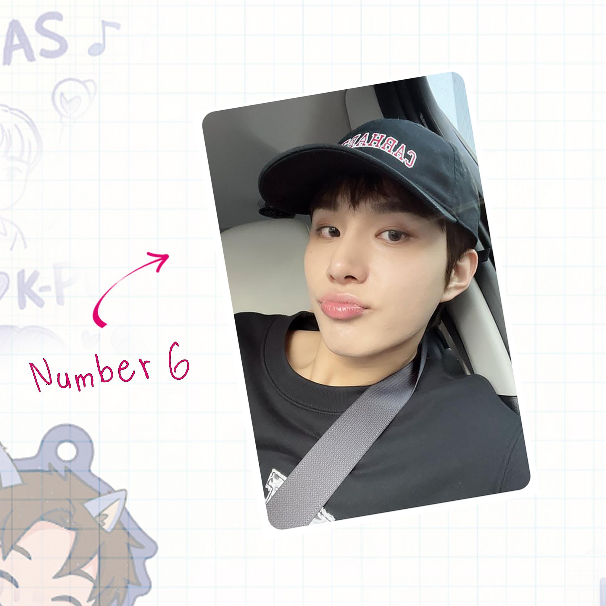 NeoUnit - Jung handmade photocards kpop inspired - Set 1