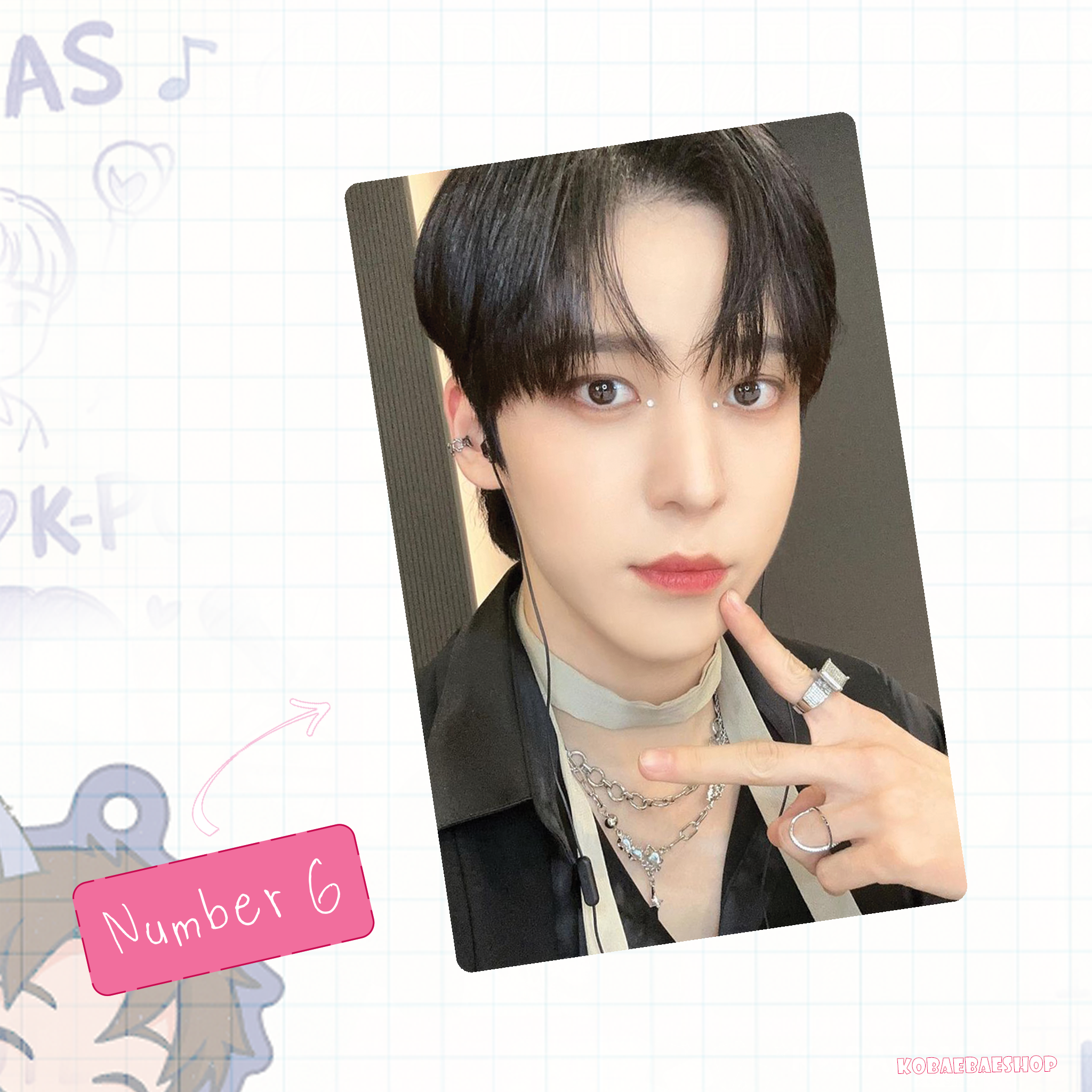 Atz - Ynho Handmade photocards kpop inspired - Bias Set 2