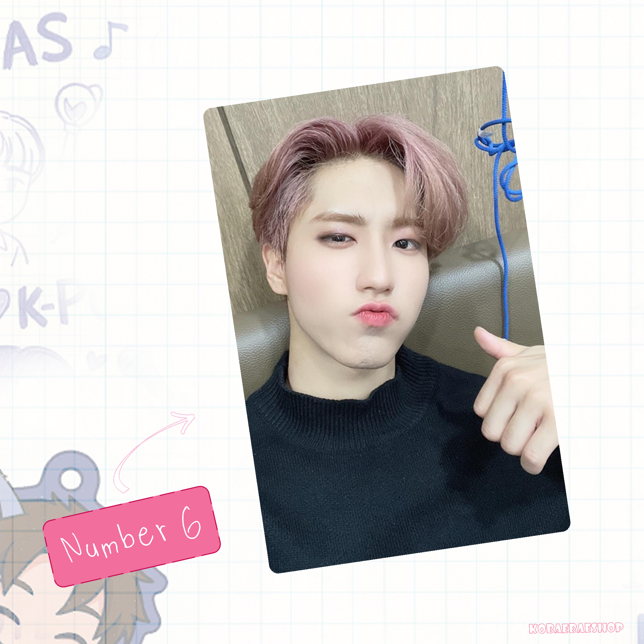 Skz - Hannie Handmade photocards kpop inspired - Bias set 4