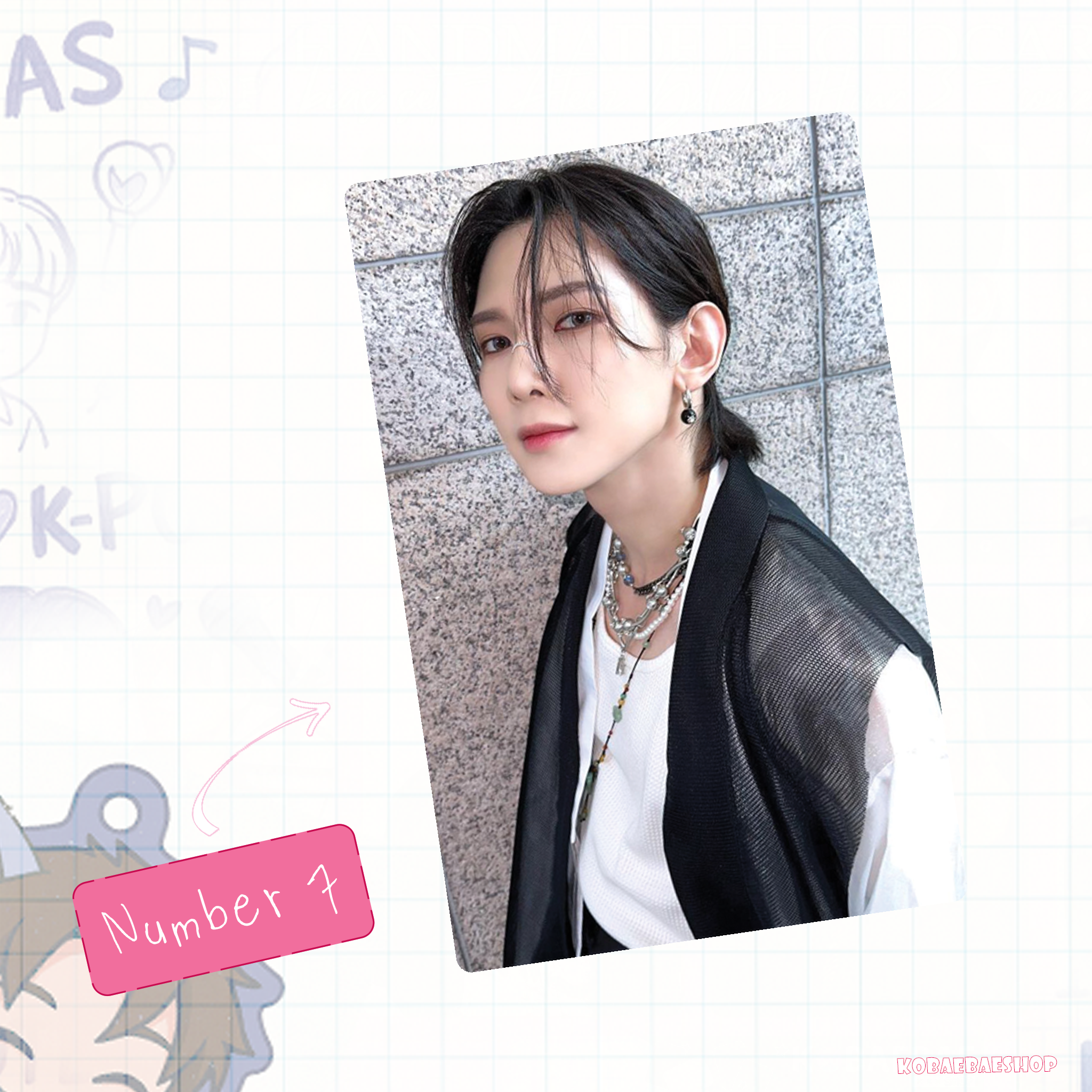 Atz - Yeo Handmade photocards kpop inspired - Bias Set 2