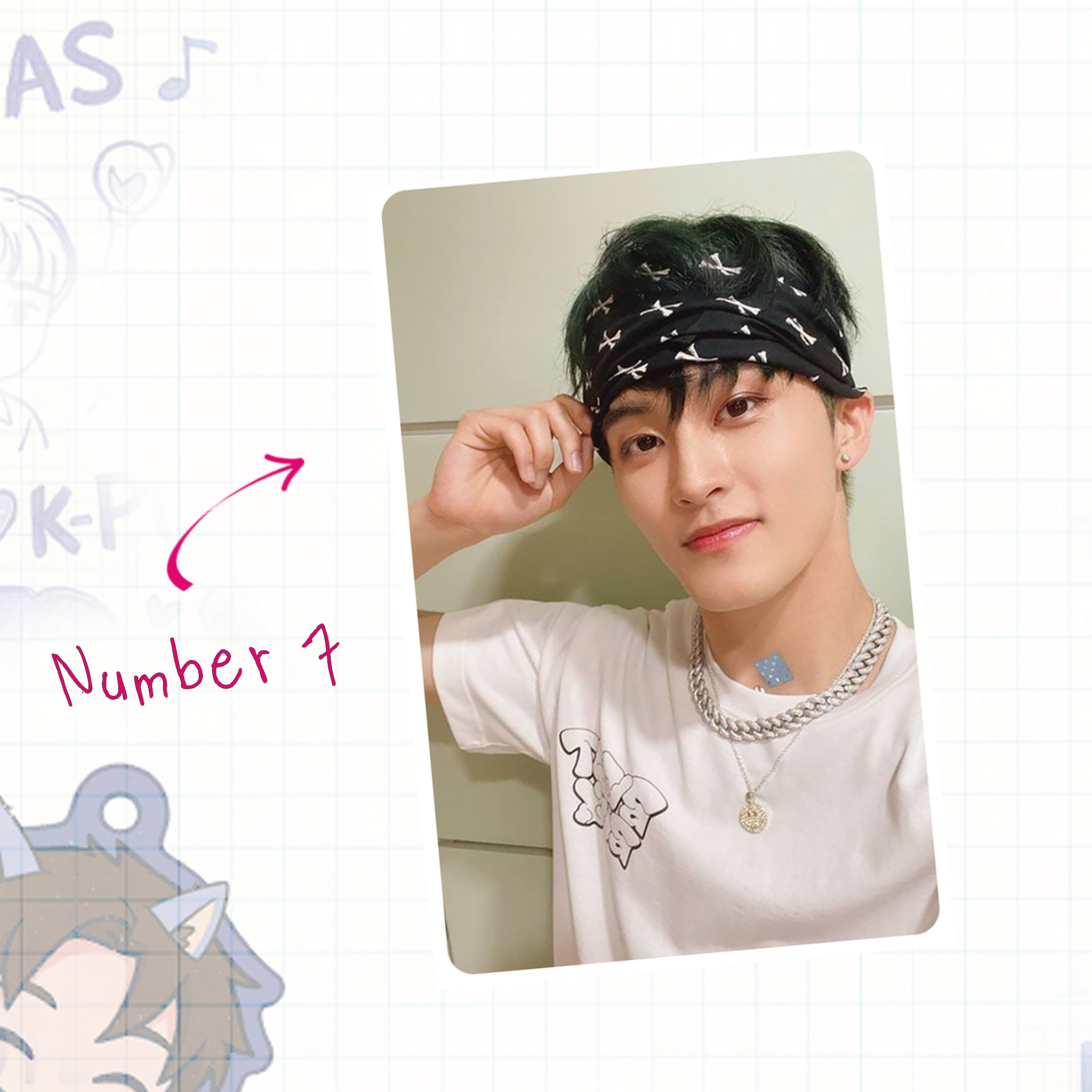 NeoUnit - Markie handmade photocards kpop inspired - Set 1